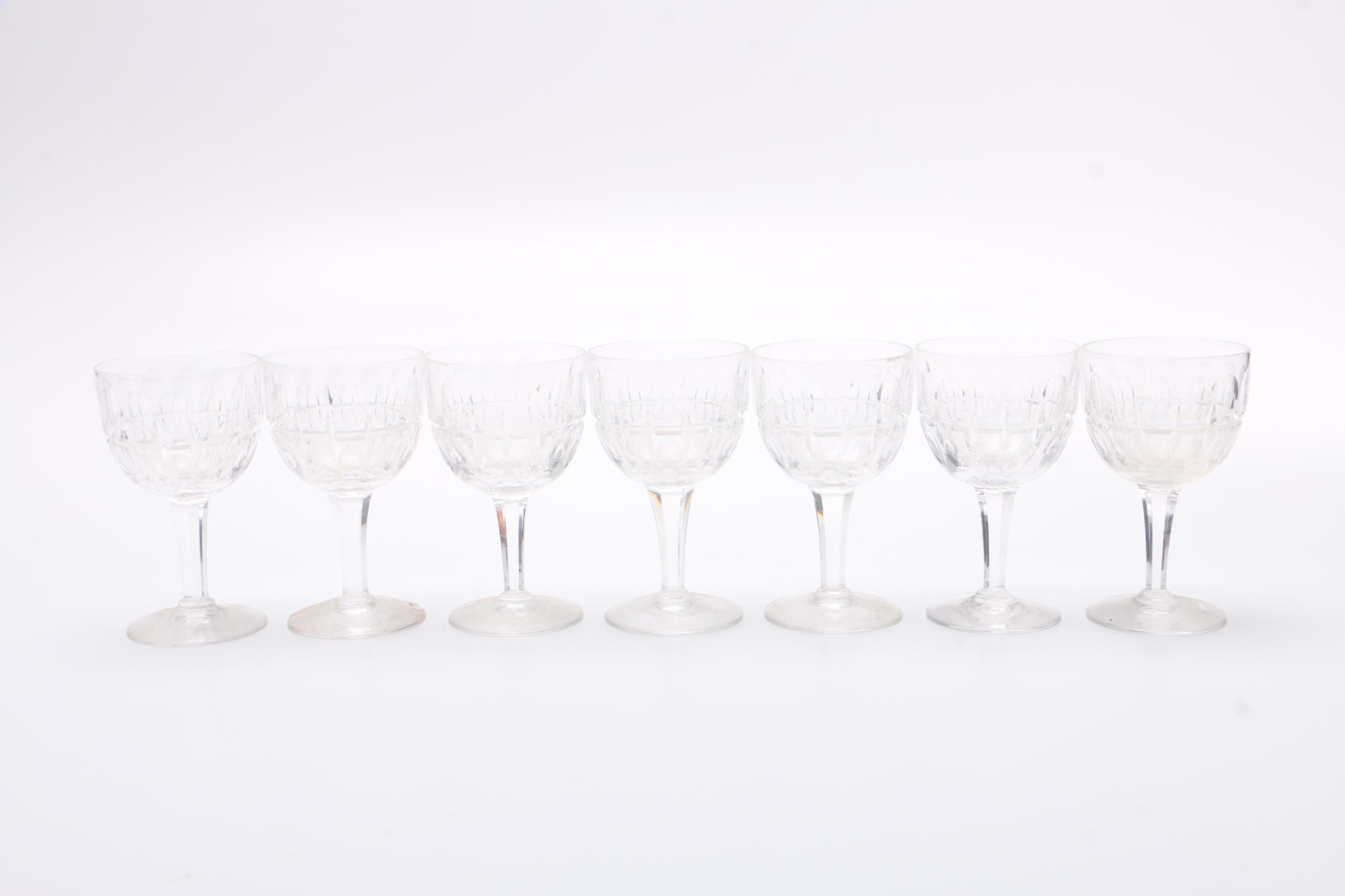 Collection of Crystal Goblets