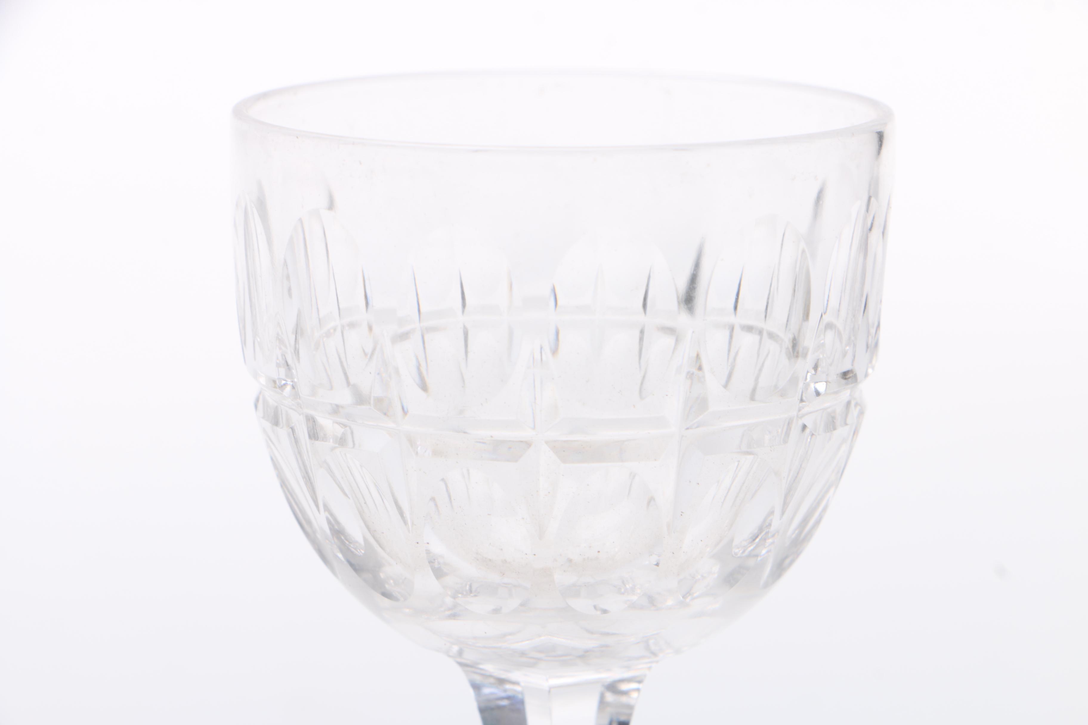 Collection of Crystal Goblets