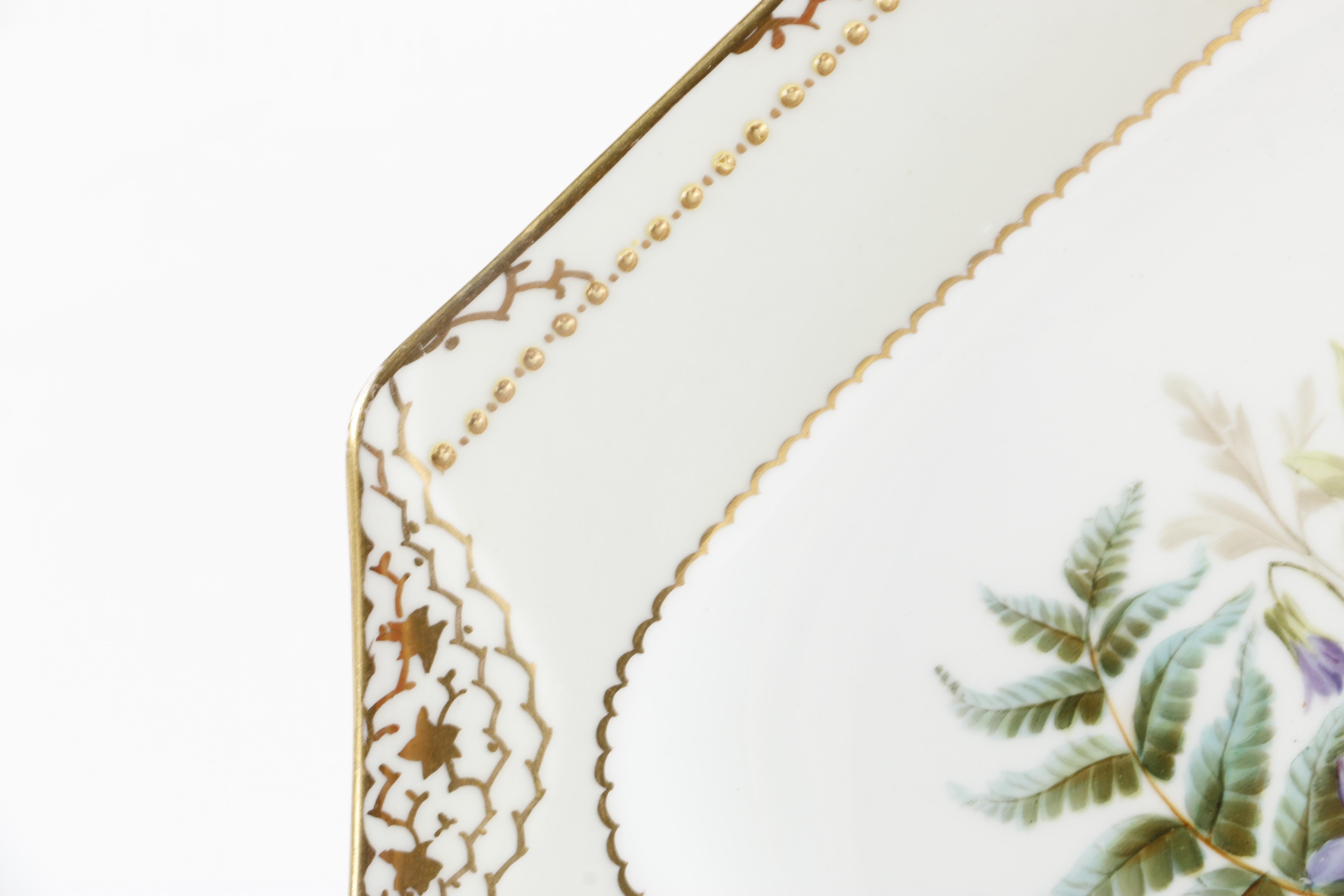Porcelain Plates Featuring Bridgwood & Son