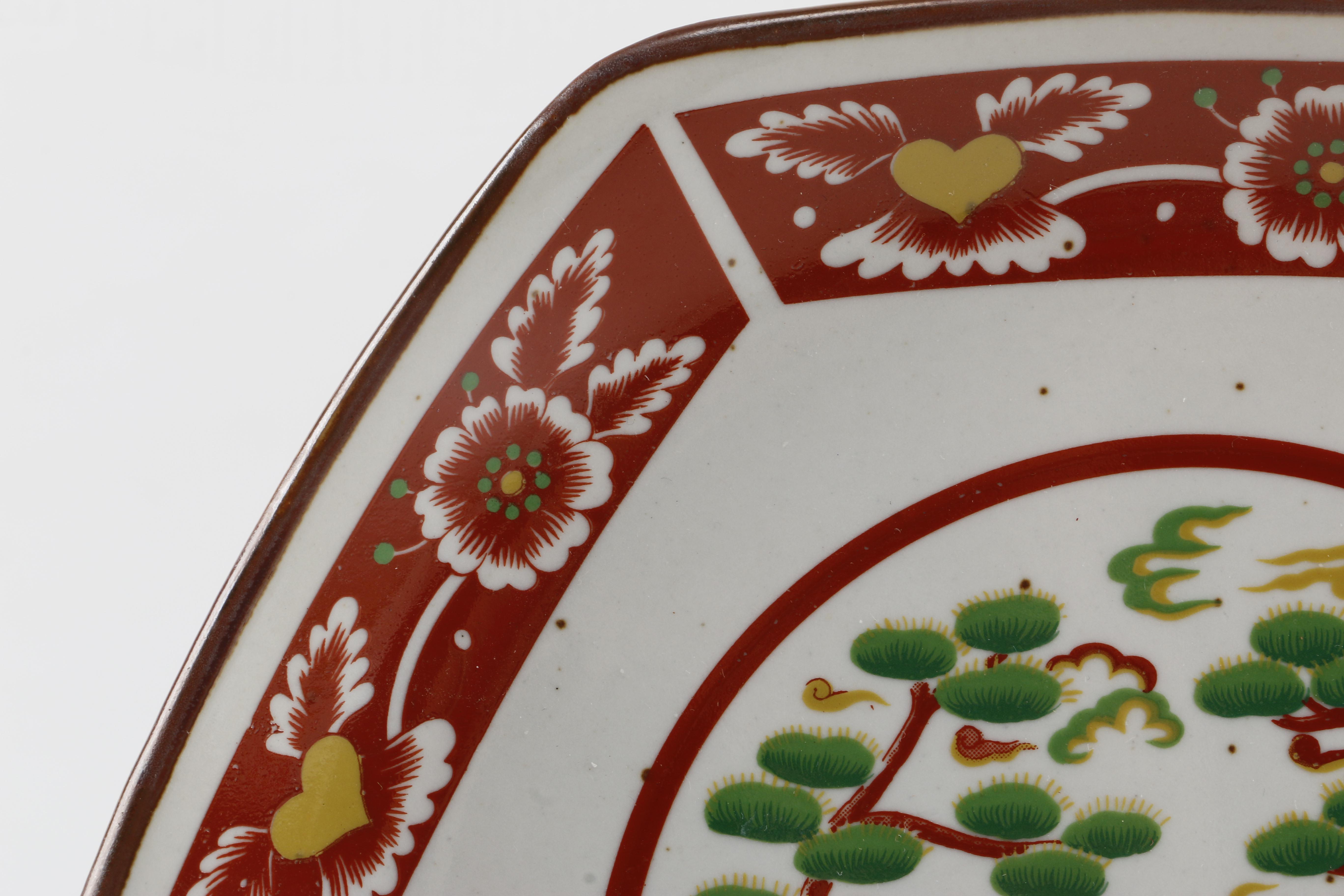 Porcelain Plates Featuring Bridgwood & Son