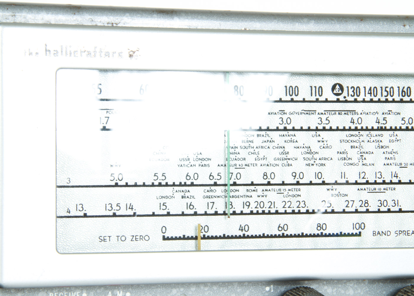 Vintage Zenith Wood Radio and Hallicrafters S-38D AM/CW Shortwave Receiver