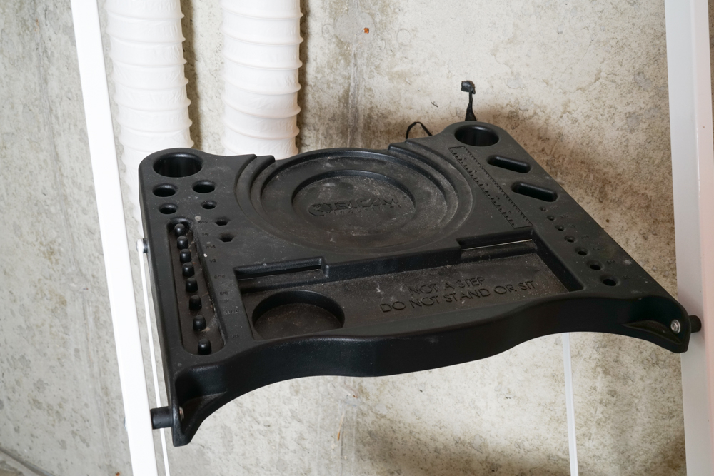 Folding Tricam Aluminum Step Ladder