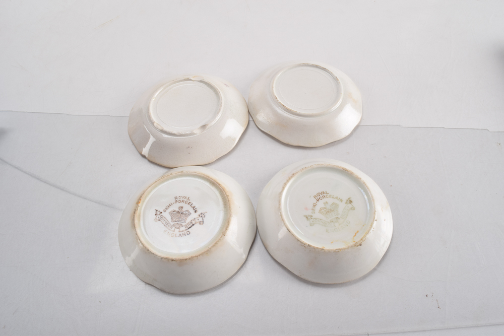 Lusterware, German Porcelain, and Johnson Brothers China