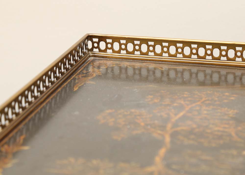 Maitland-Smith Hand Painted Asian Inspired Buffet