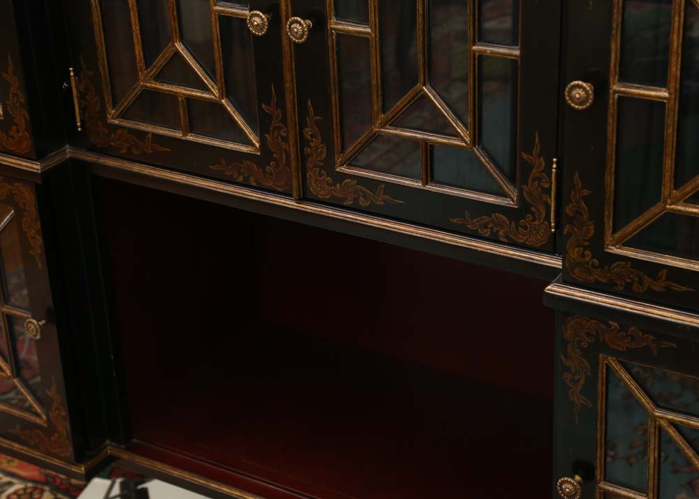 Maitland-Smith Hand Painted Asian Inspired Buffet