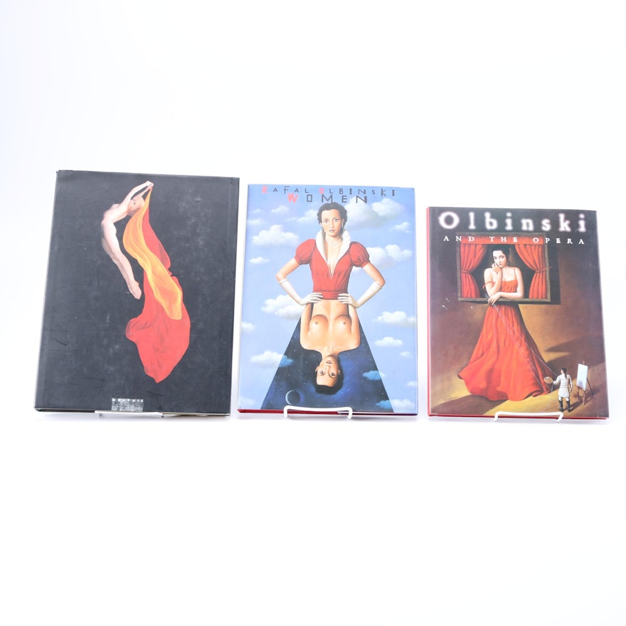 Rafal Olbinski and Howard Schatz Art Books