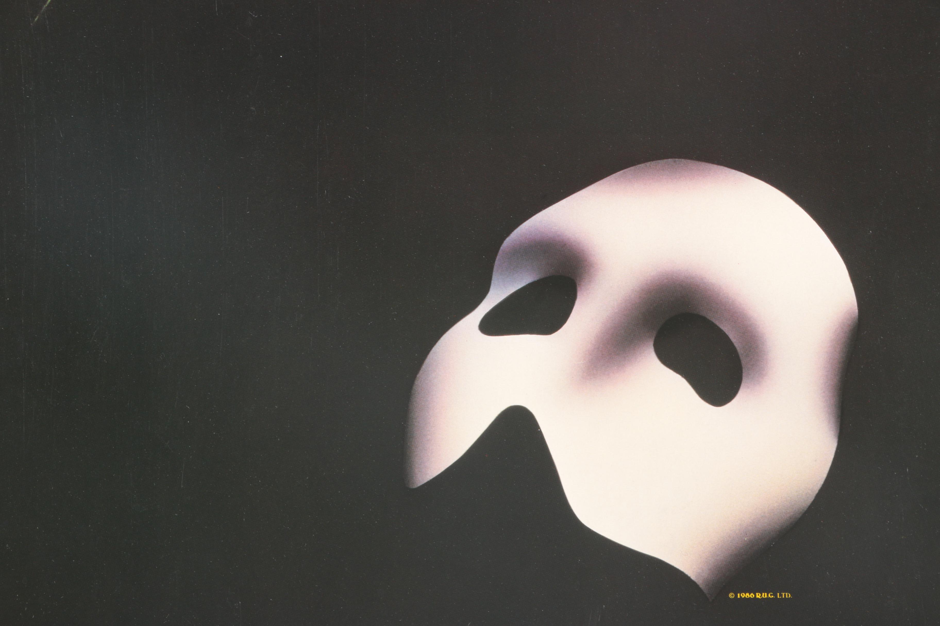 Offset Lithograph Posters "Miss Saigon" and "Phantom of the Opera"