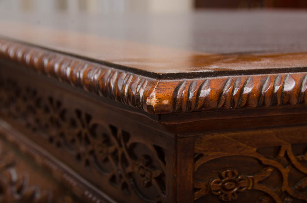 Chippendale Style Mahogany Coffee Table
