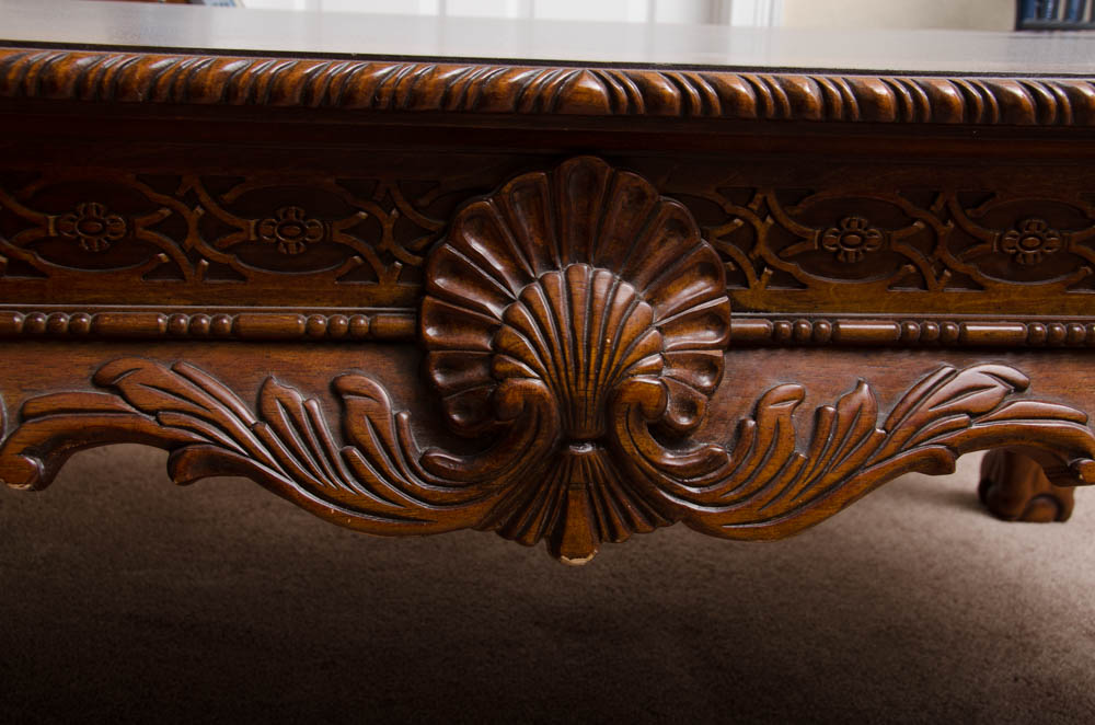 Chippendale Style Mahogany Coffee Table
