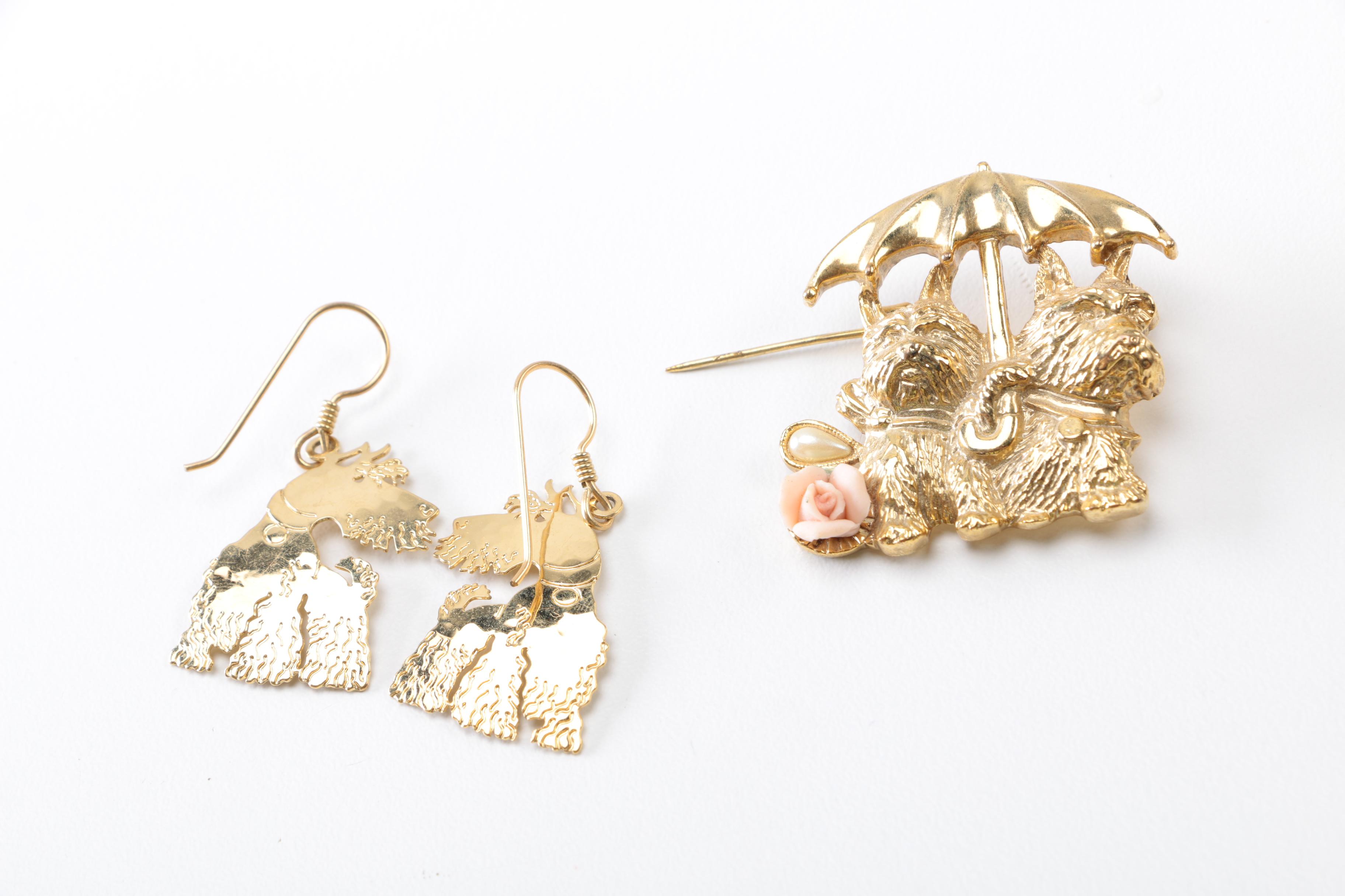 Scottish Terrier Costume Jewelry