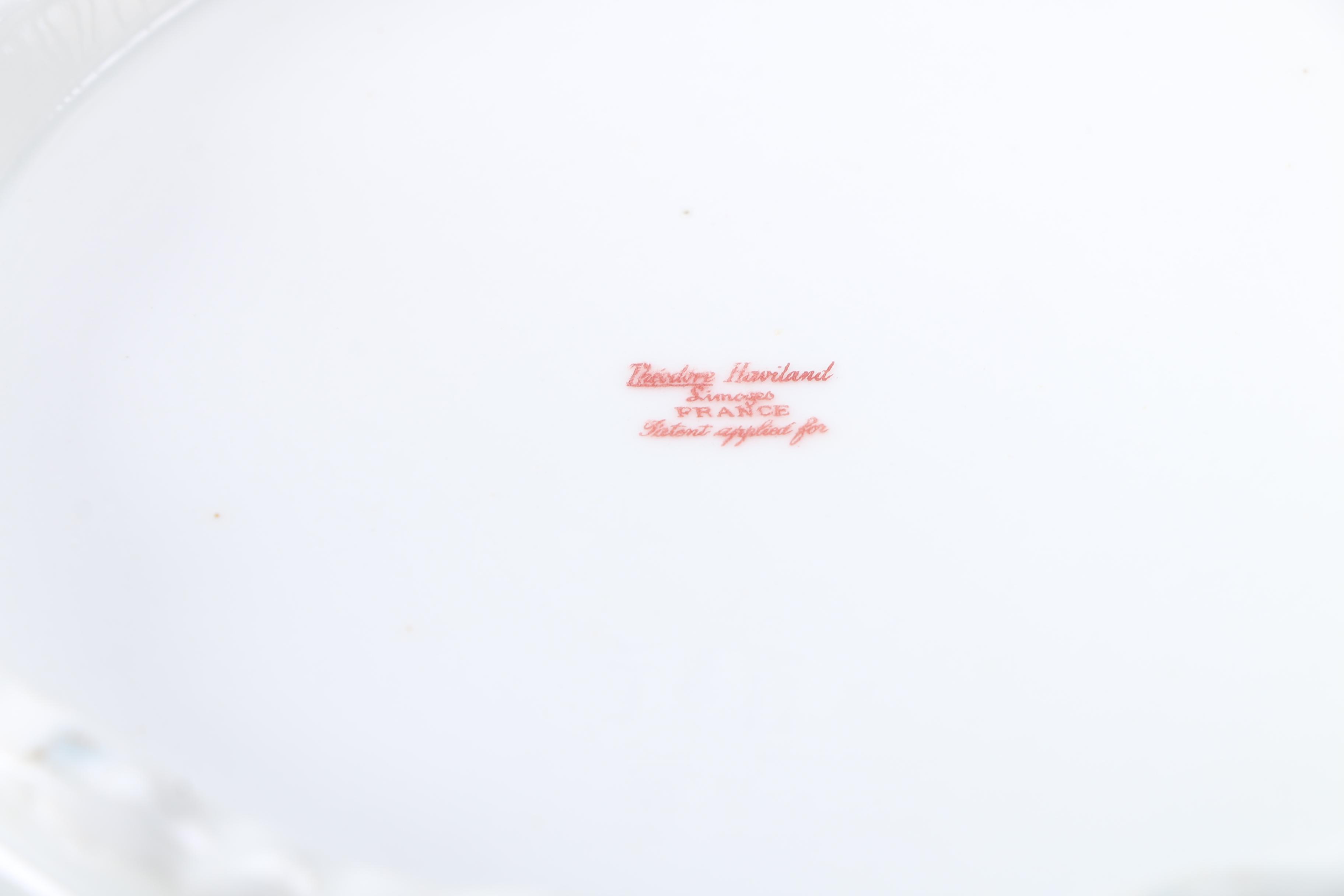 Theodore Haviland Limoges, Johann Haviland Bavaria Porcelain Covered Dishes