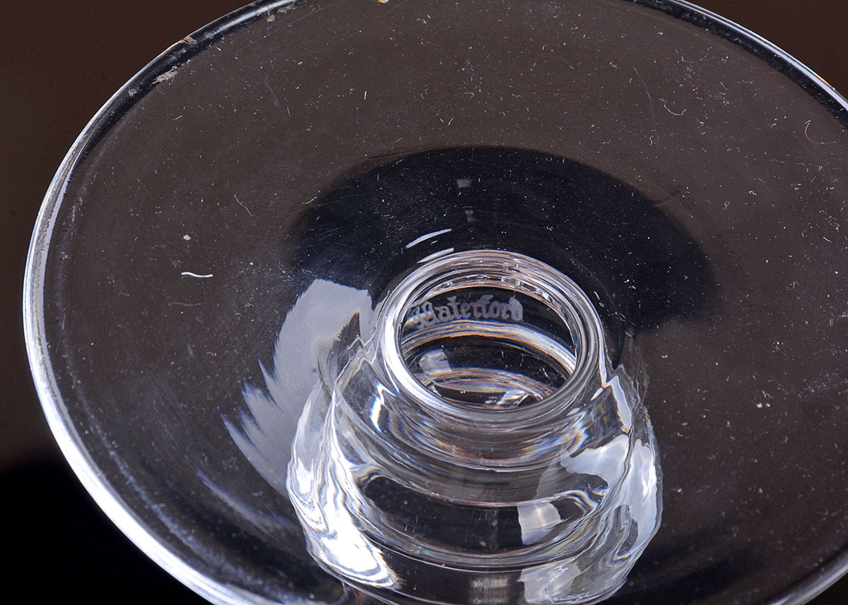 Waterford Crystal Candlesticks and Crystal Bud Vases