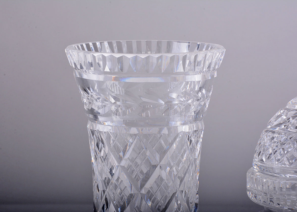 Assorted Tableware Including Waterford Crystal