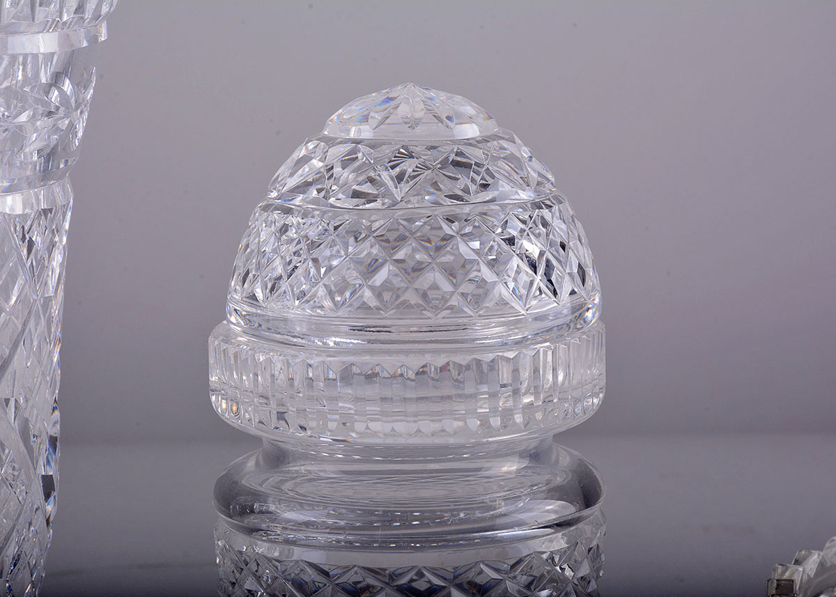 Assorted Tableware Including Waterford Crystal