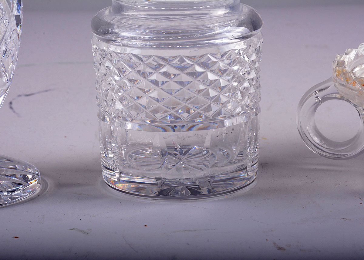 Assorted Tableware Including Waterford Crystal
