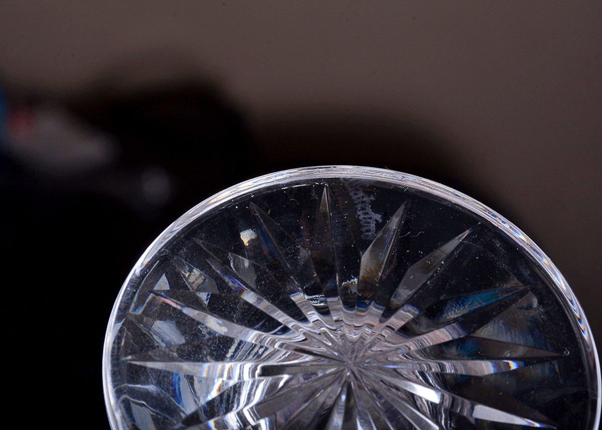 Assorted Tableware Including Waterford Crystal