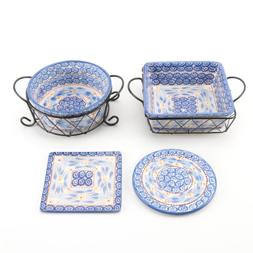 Ceramic Temp-Tations Dinnerware Set
