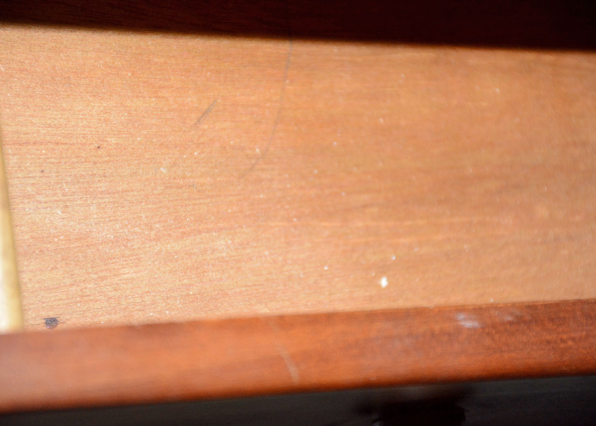 Vintage Cherry Drop-Leaf Coffee Table