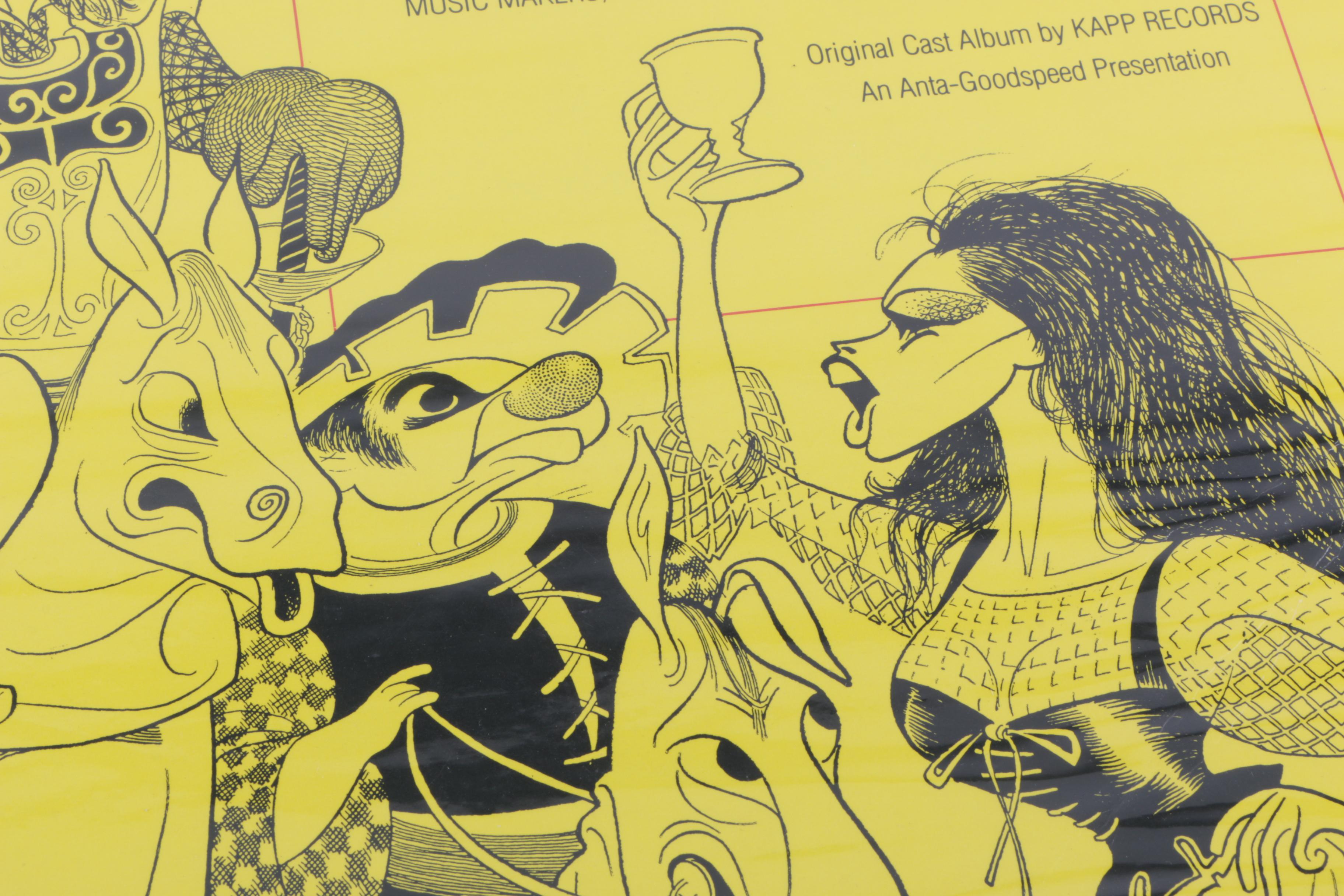 First Edition "Man of La Mancha" Broadway Poster