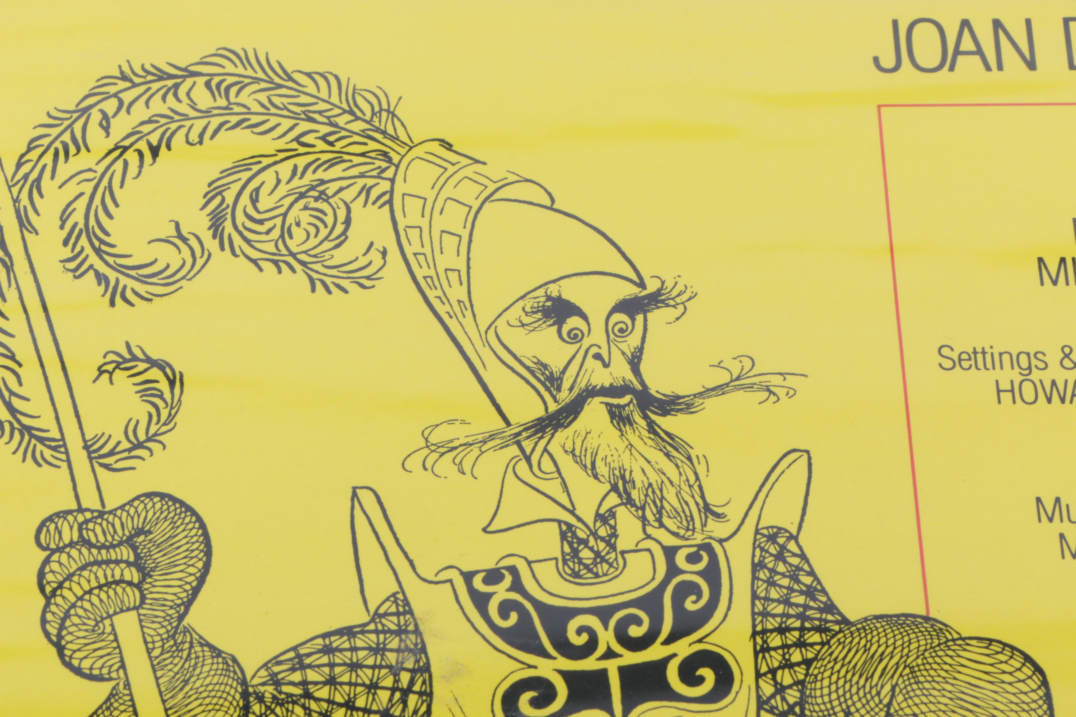 First Edition "Man of La Mancha" Broadway Poster