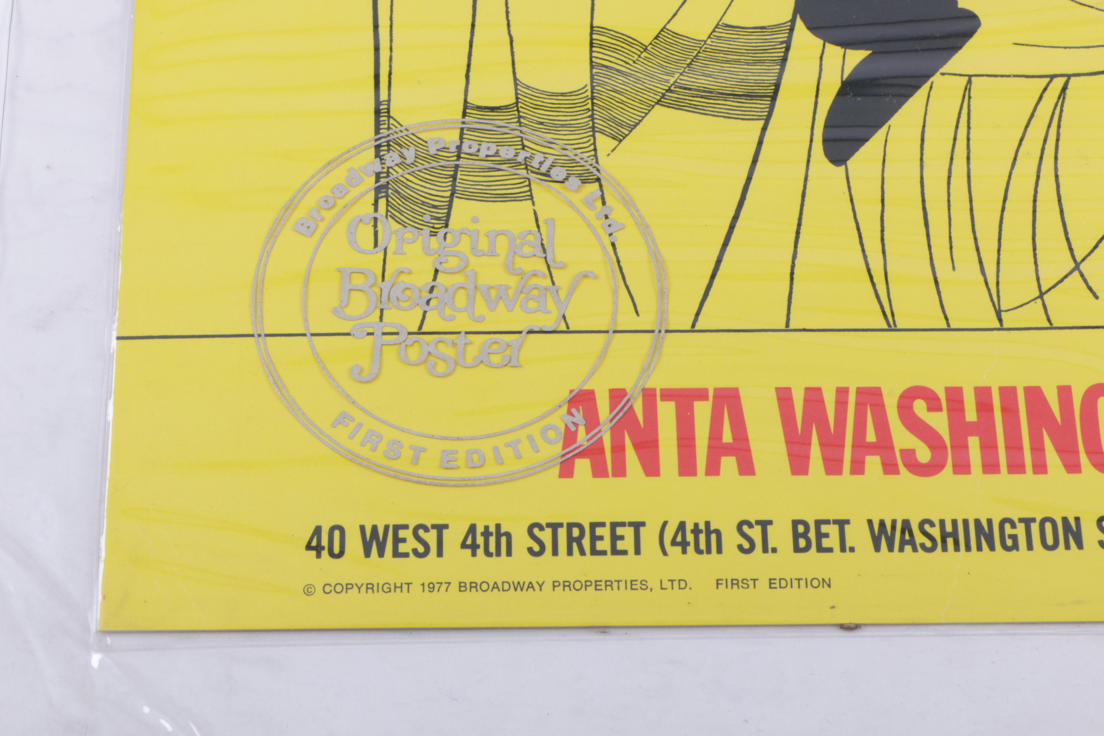 First Edition "Man of La Mancha" Broadway Poster