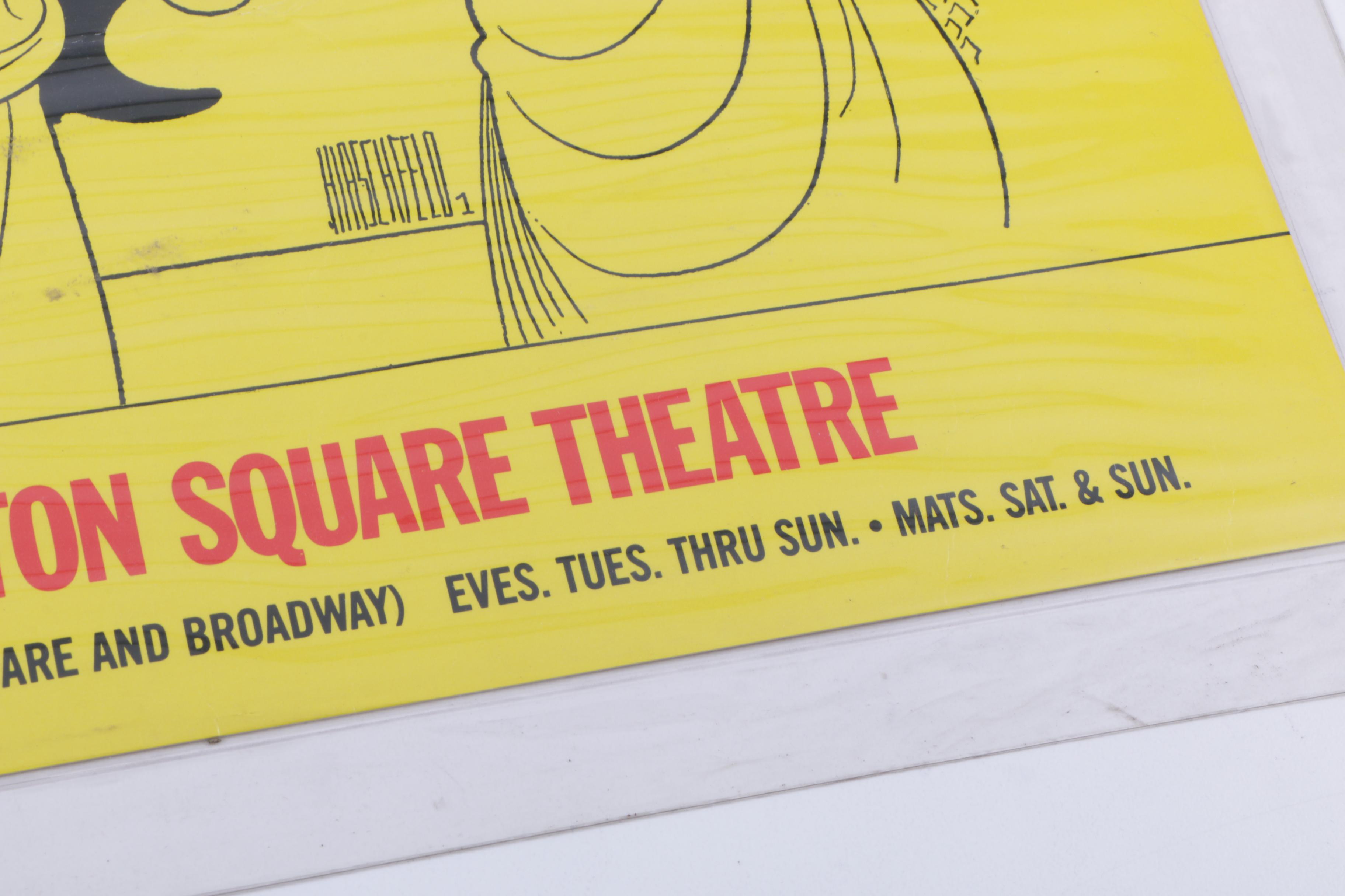 First Edition "Man of La Mancha" Broadway Poster