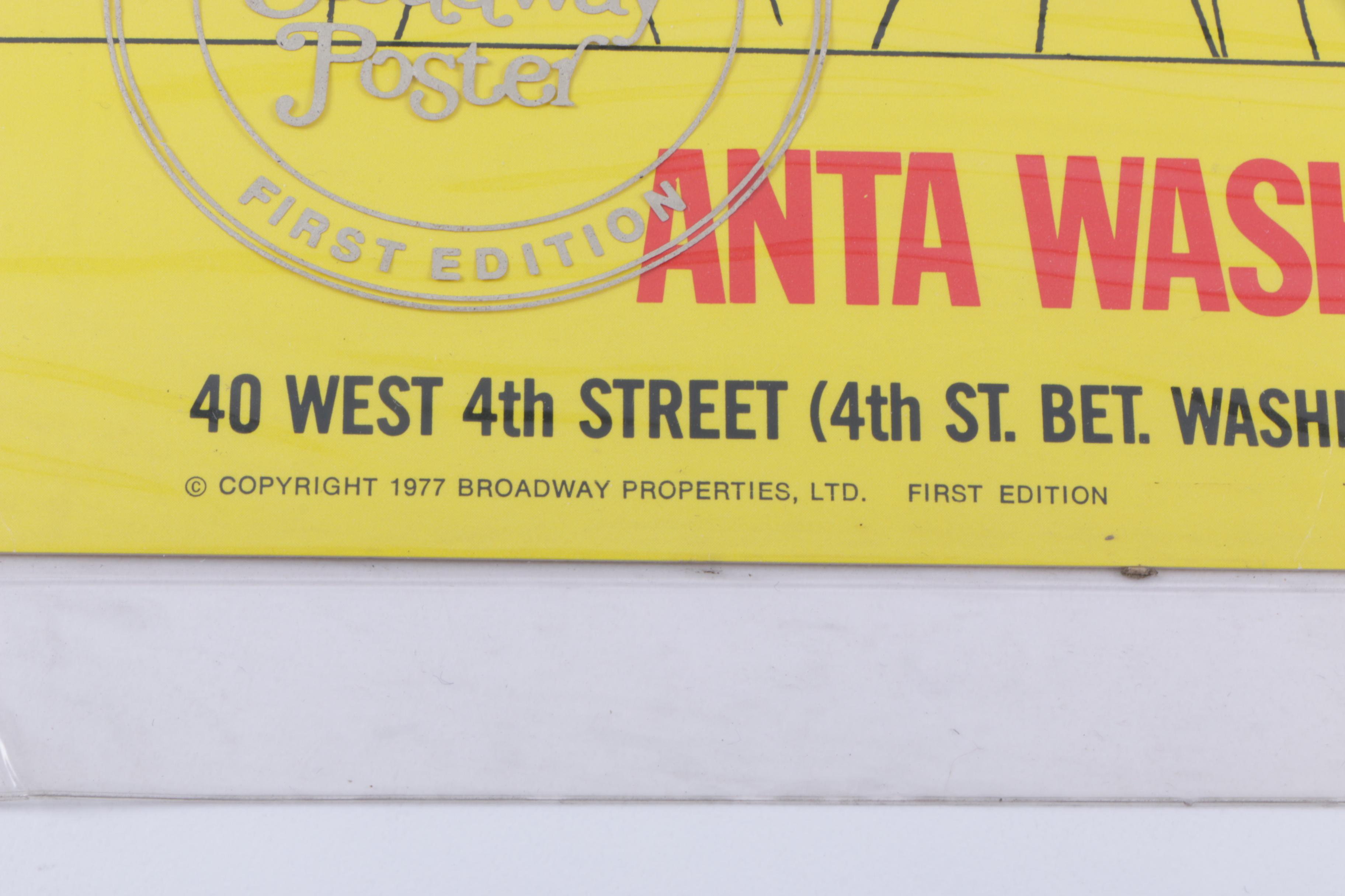 First Edition "Man of La Mancha" Broadway Poster