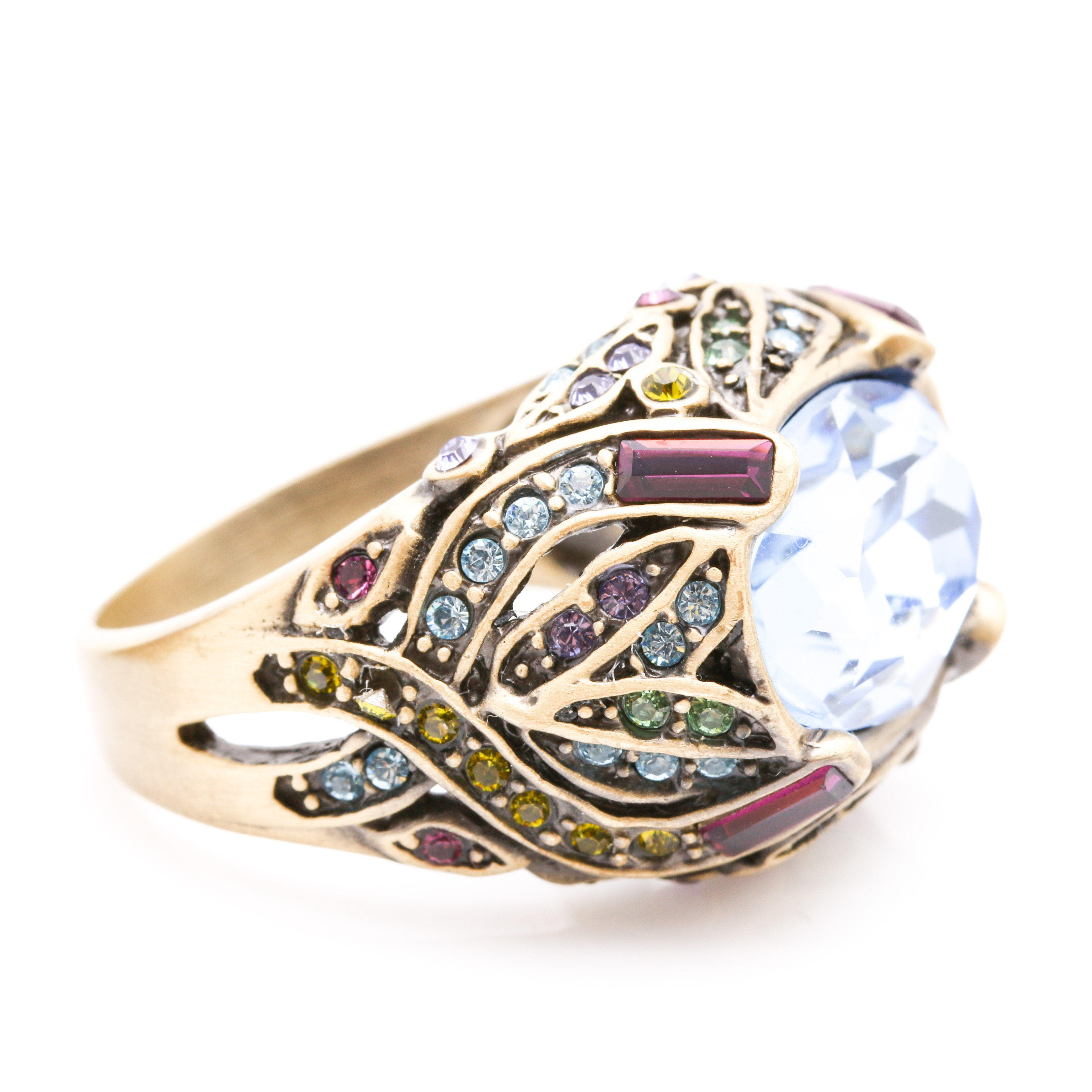 Heidi Daus Gold Tone Cocktail Rings