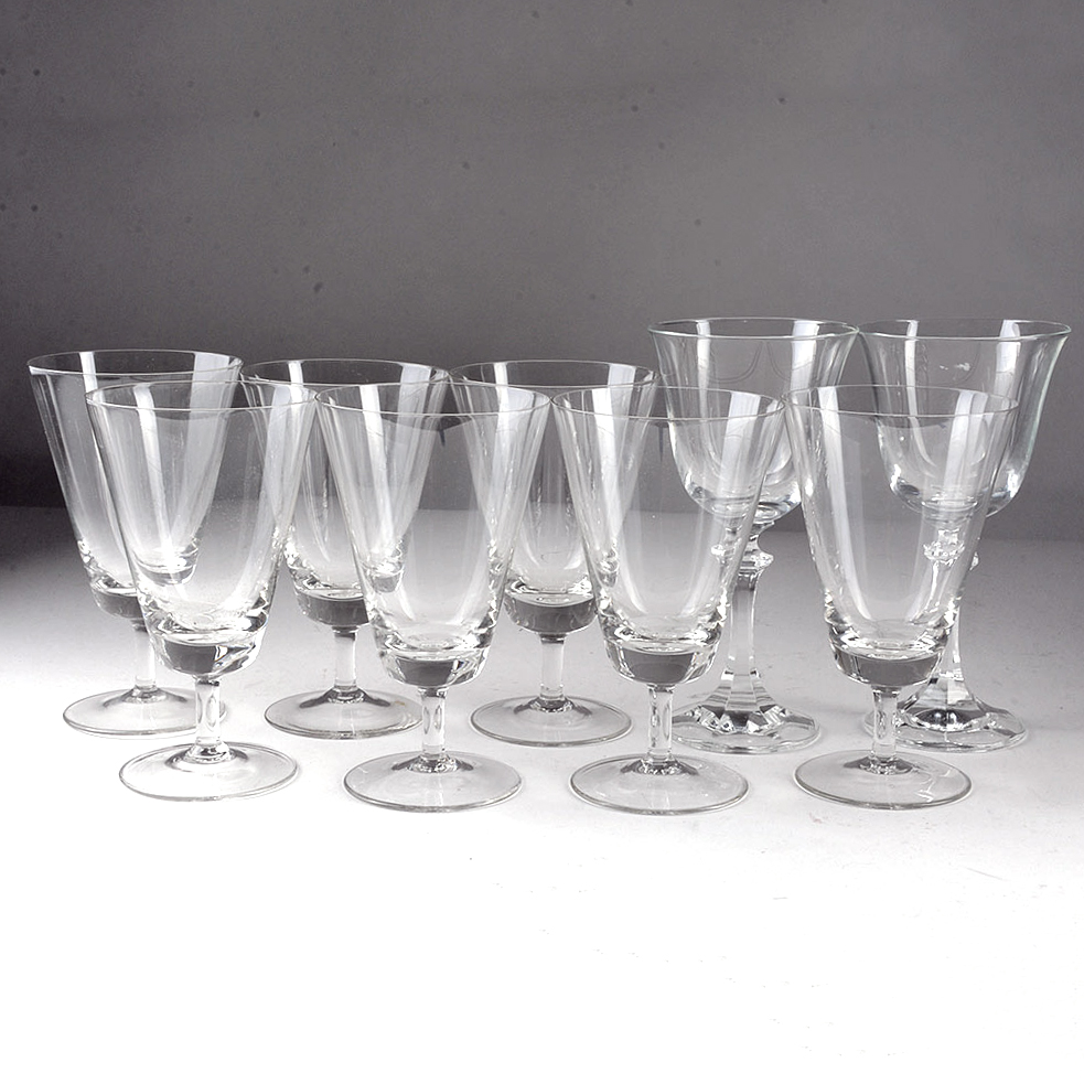 Assortment of Rosenthal Crystal Stemware