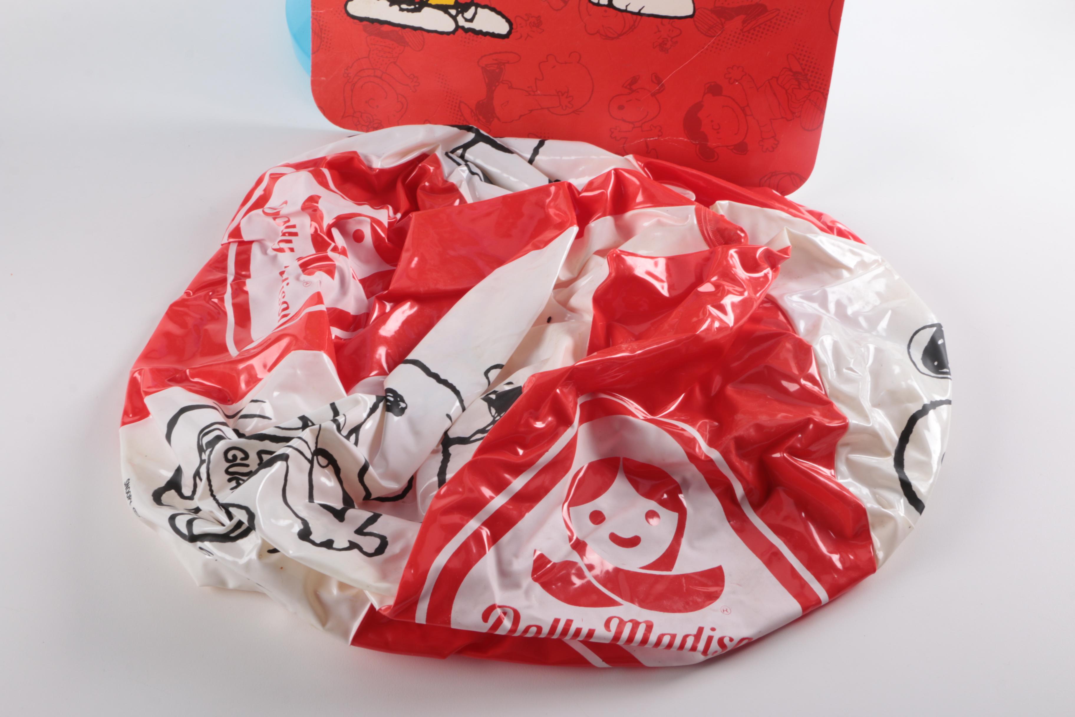 "Peanuts" Merchandise Including 1960s Anchor Hocking Carafes