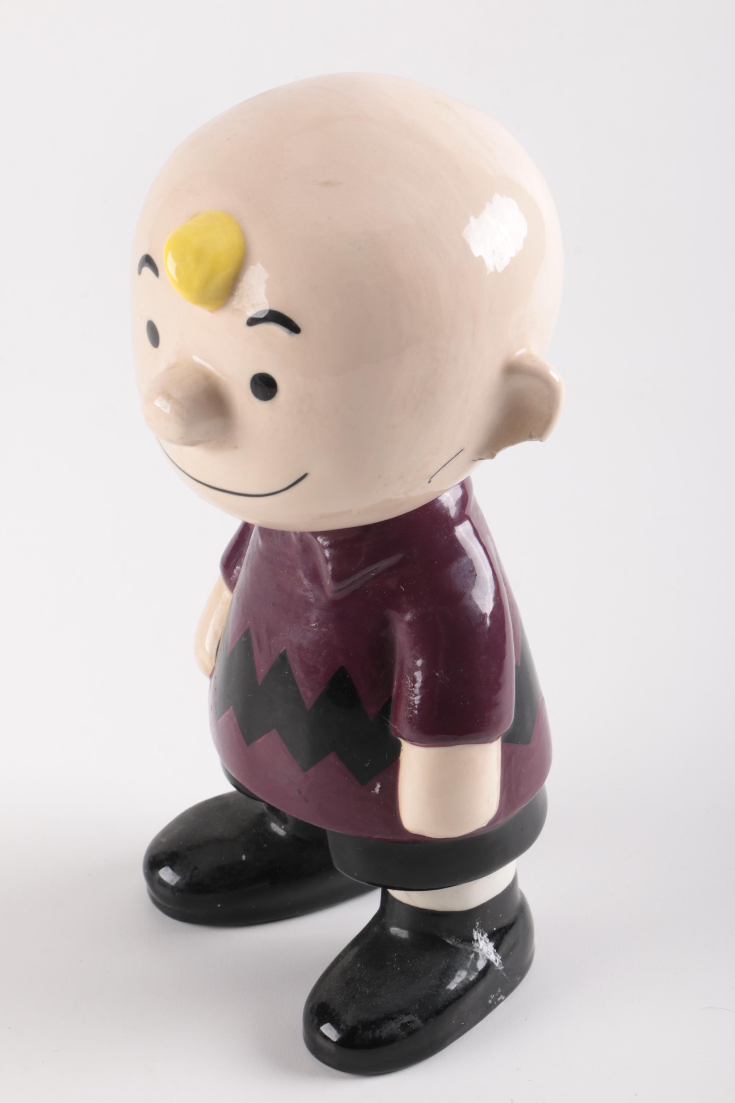 "Peanuts" Merchandise Including 1960s Anchor Hocking Carafes