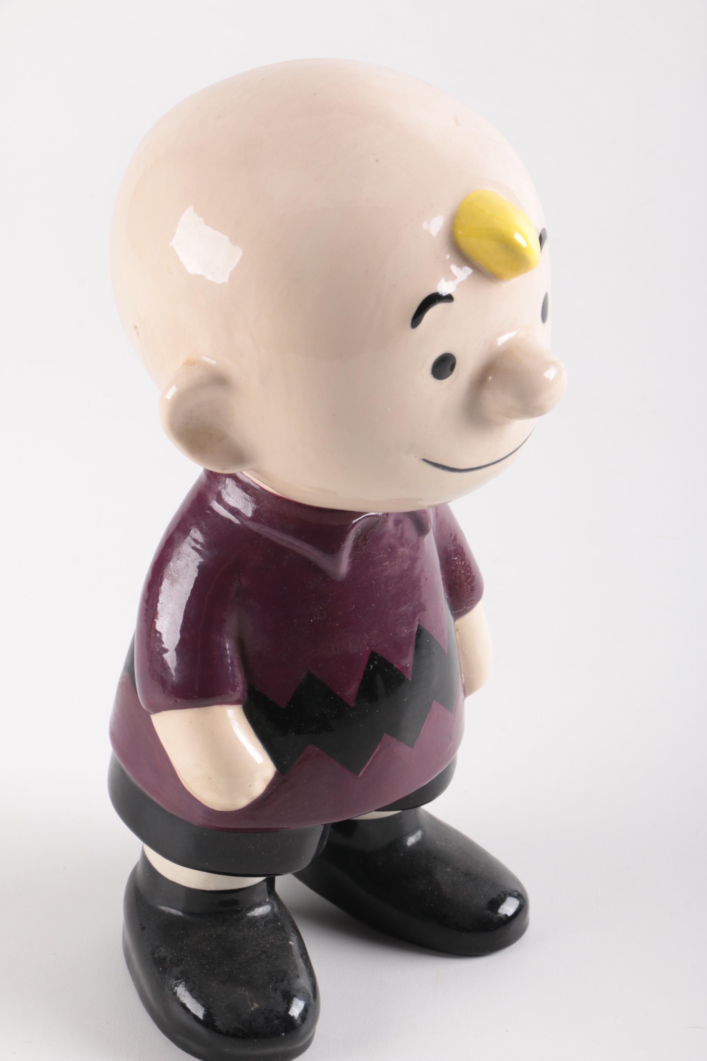 "Peanuts" Merchandise Including 1960s Anchor Hocking Carafes