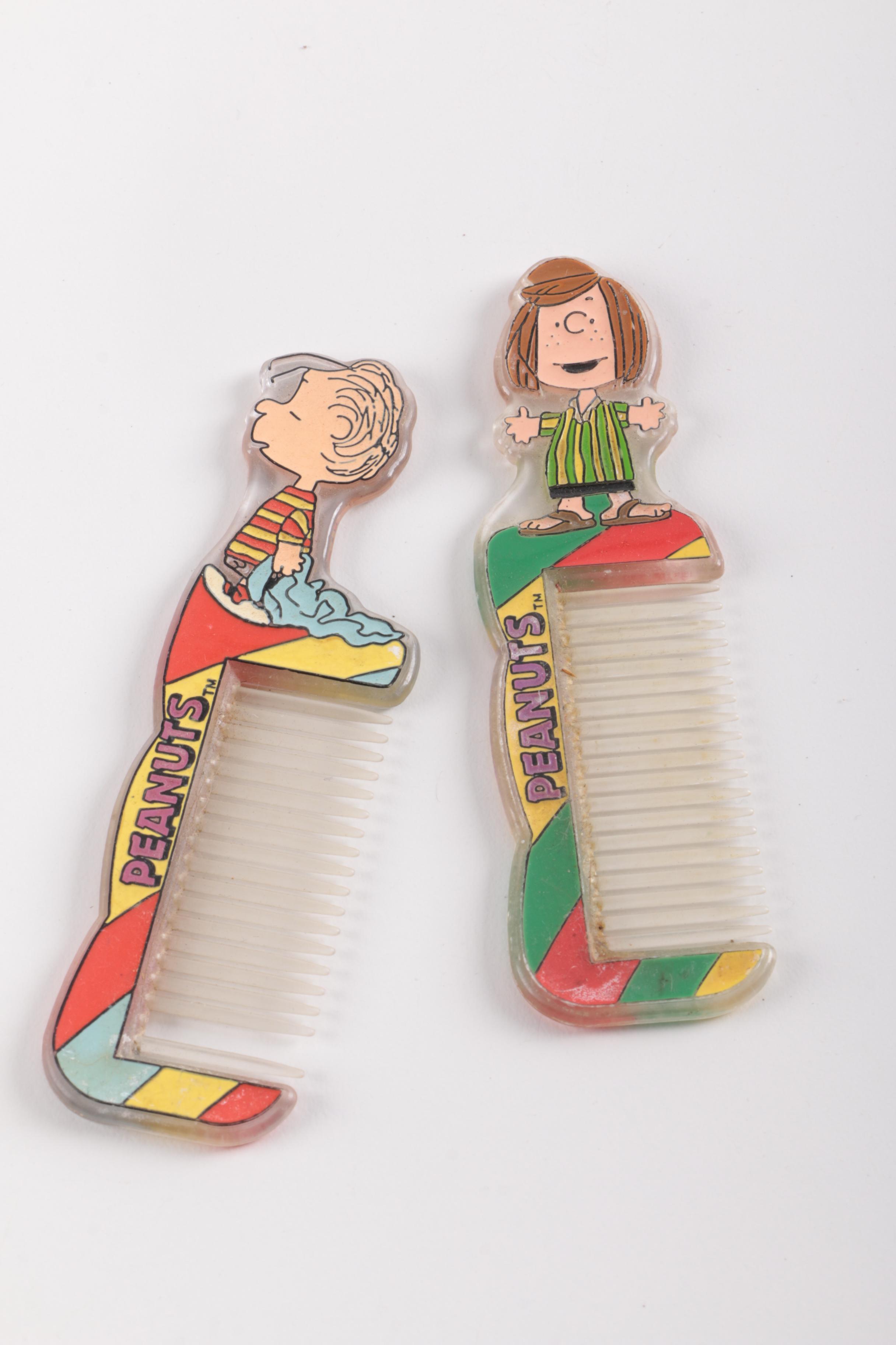 "Peanuts" Merchandise Including 1960s Anchor Hocking Carafes