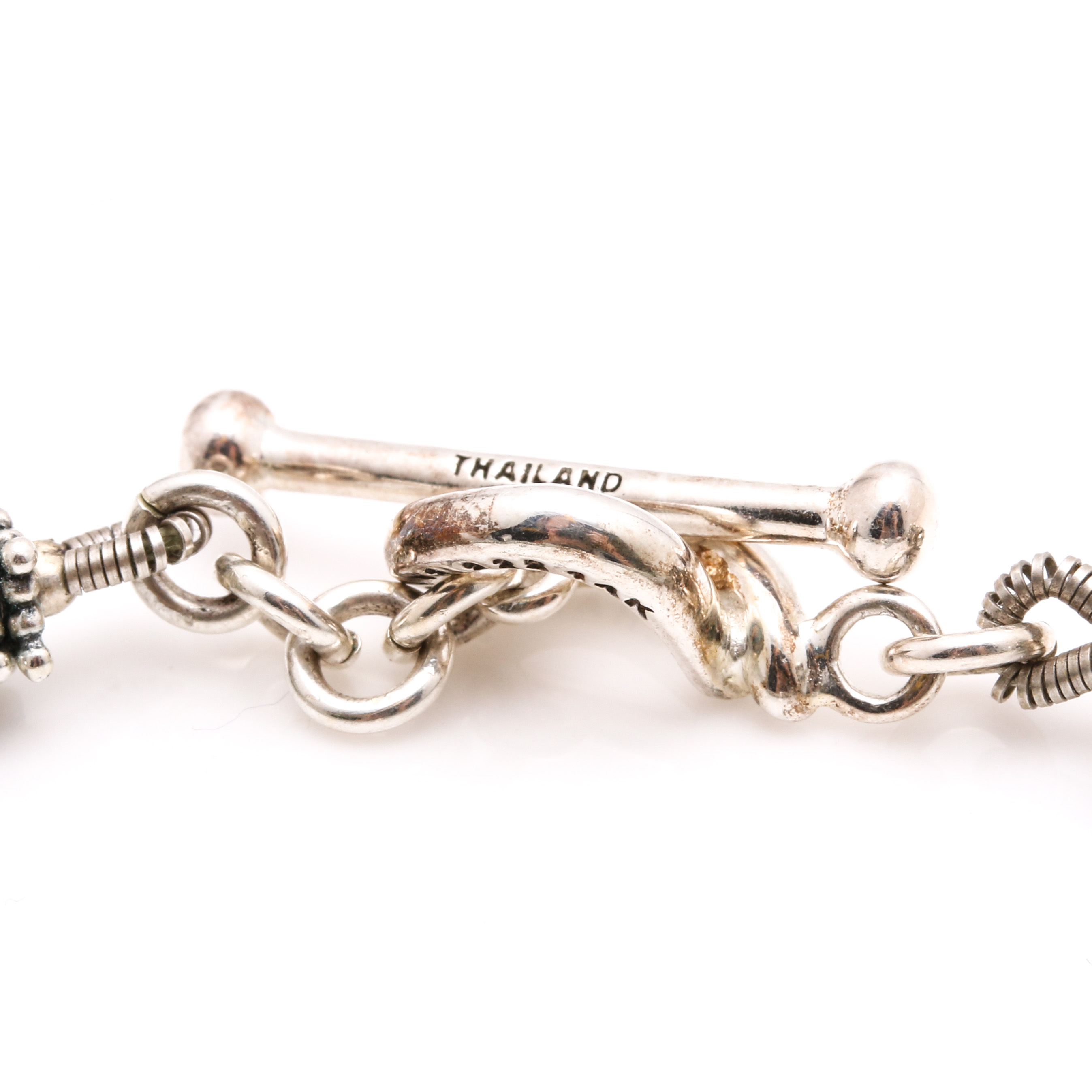 Michael Dawkins Sterling Silver Bracelet With Cultured Pearl