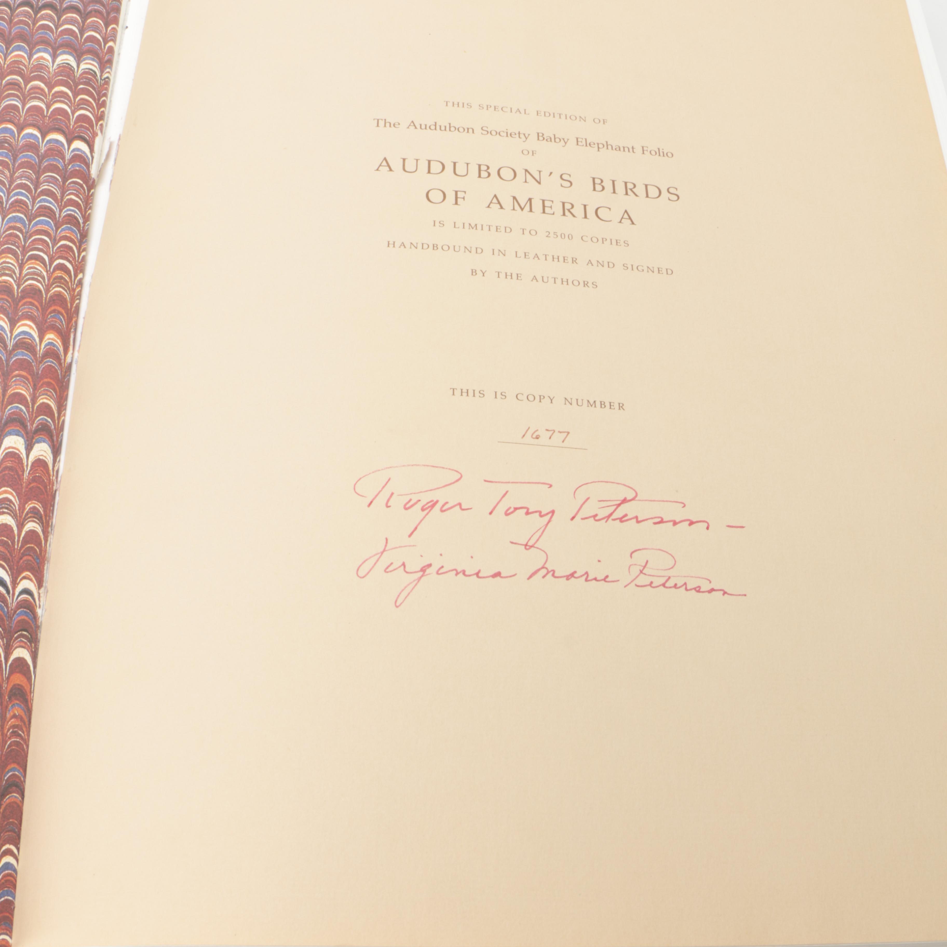Roger and Virginia Peterson Limited Edition "John James Audubon's Birds of American"