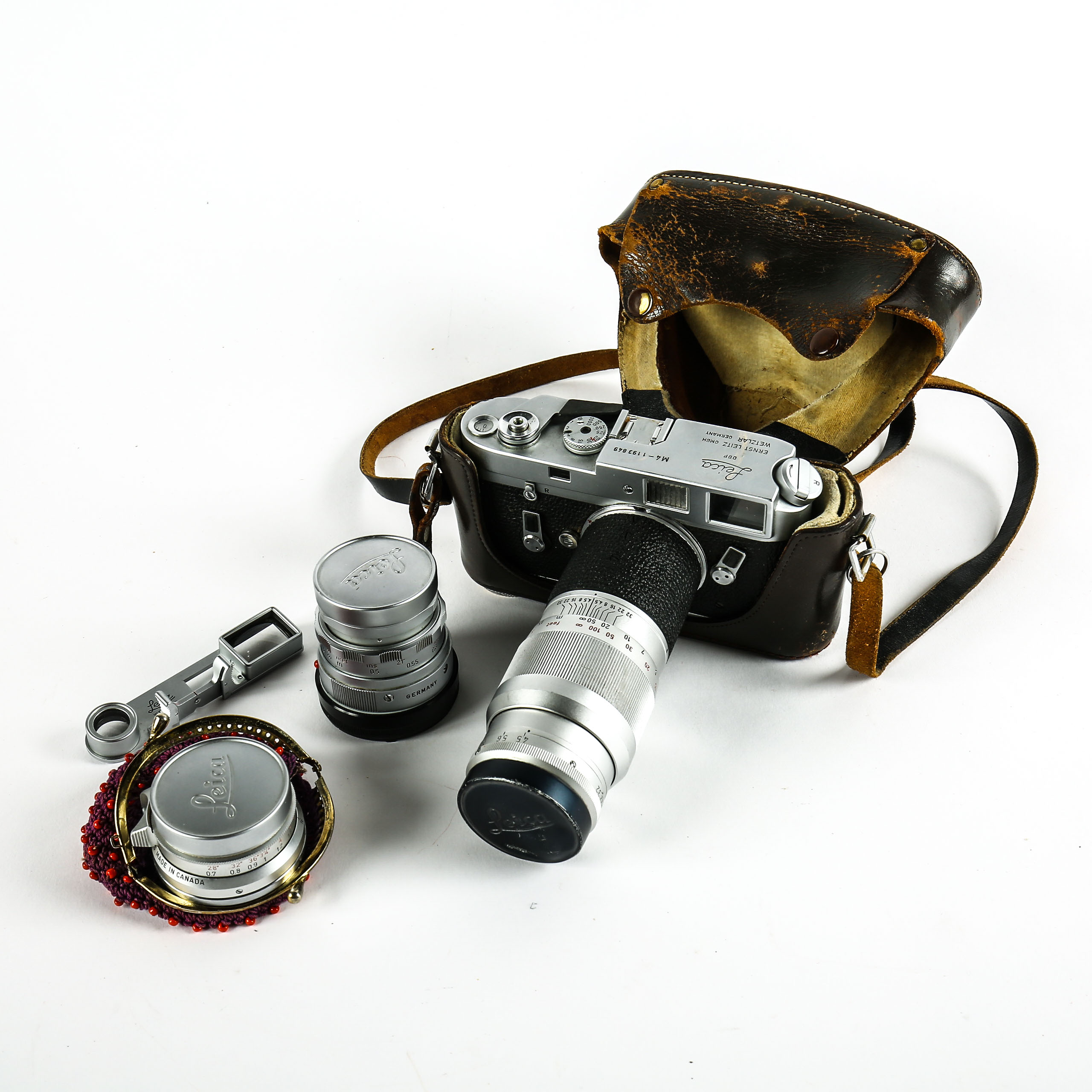 1968 Leica M4 Camera and Accessories
