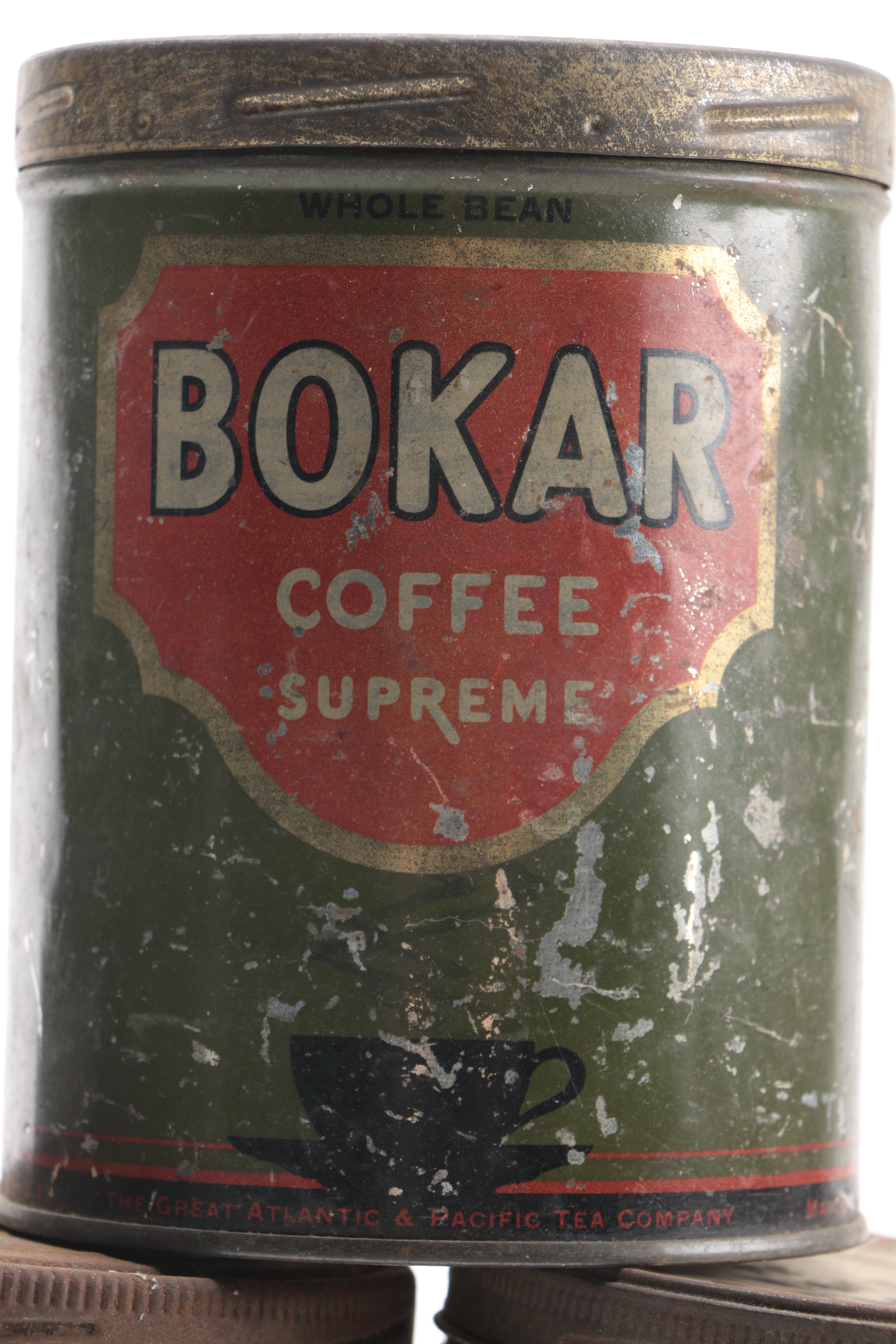 Vintage Cans and Containers for Spices and Dry Goods