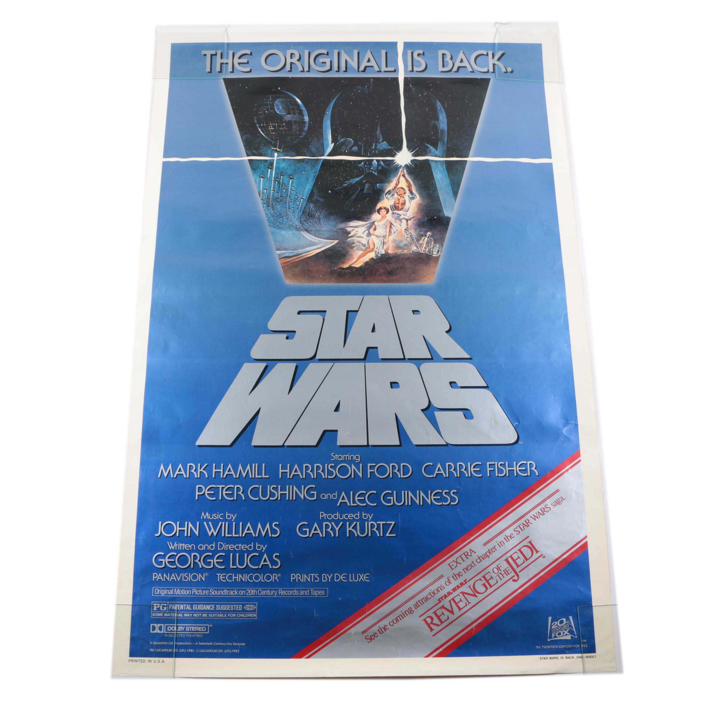 1982 "Star Wars" Movie Poster