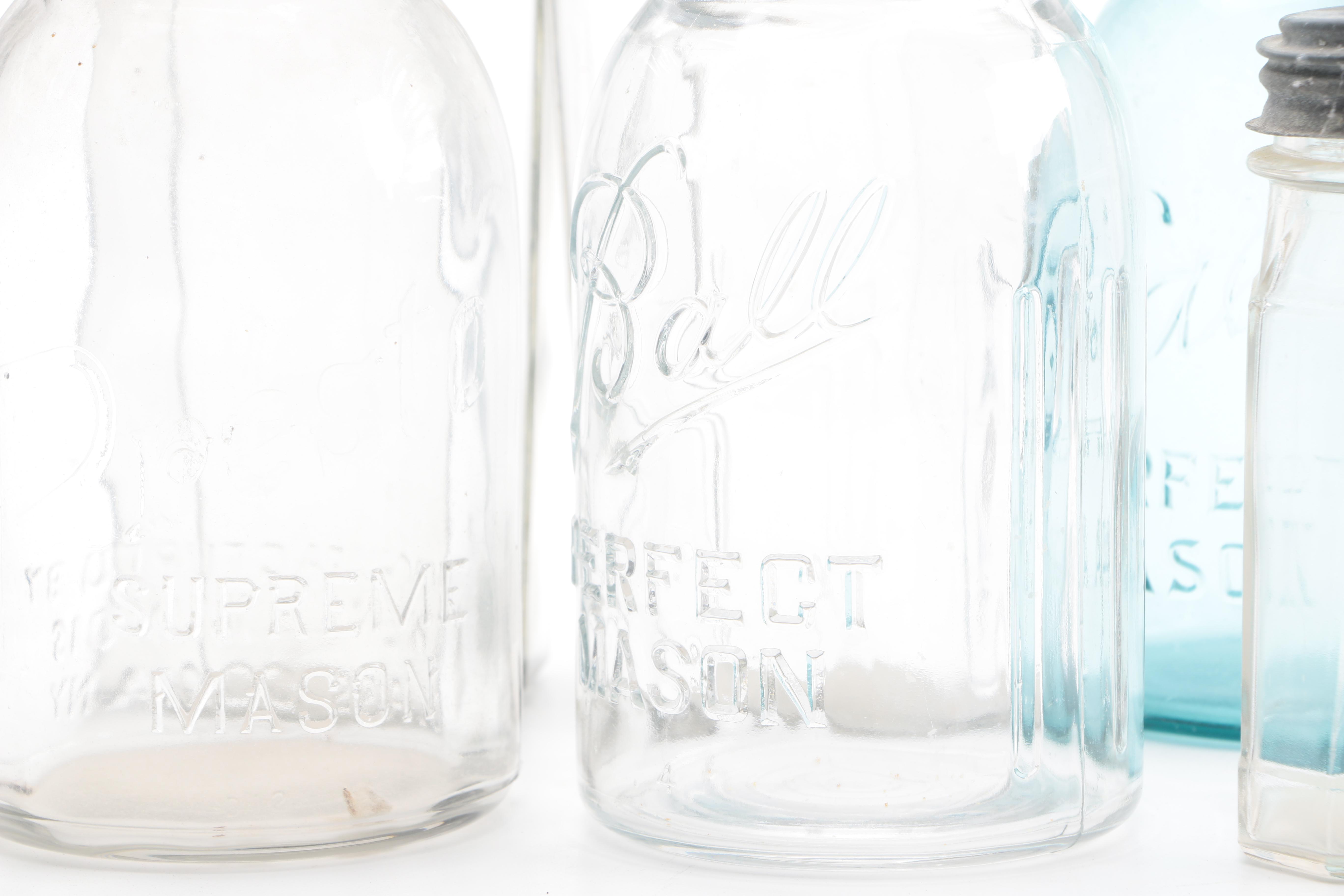 Vintage Glass Jars