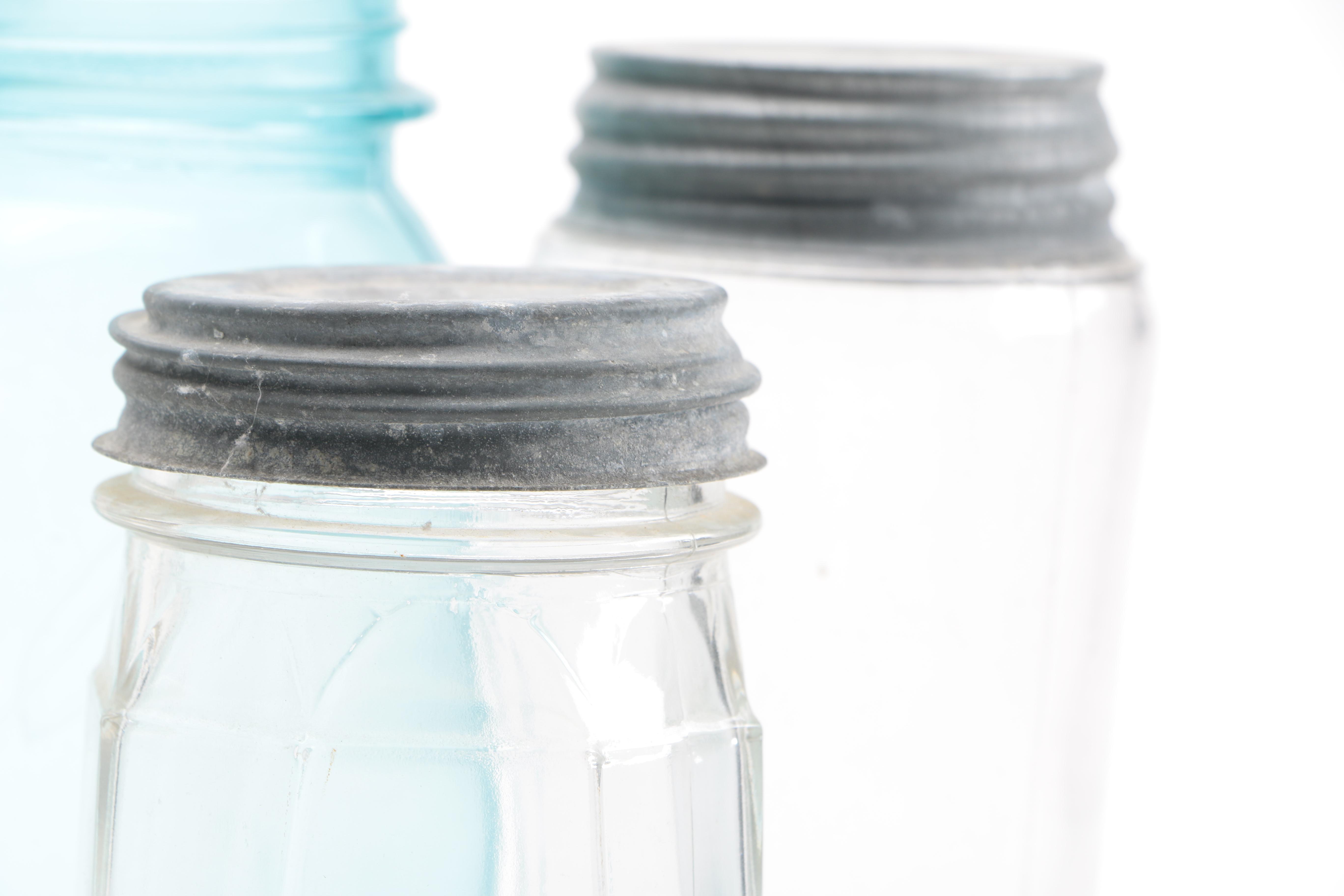 Vintage Glass Jars