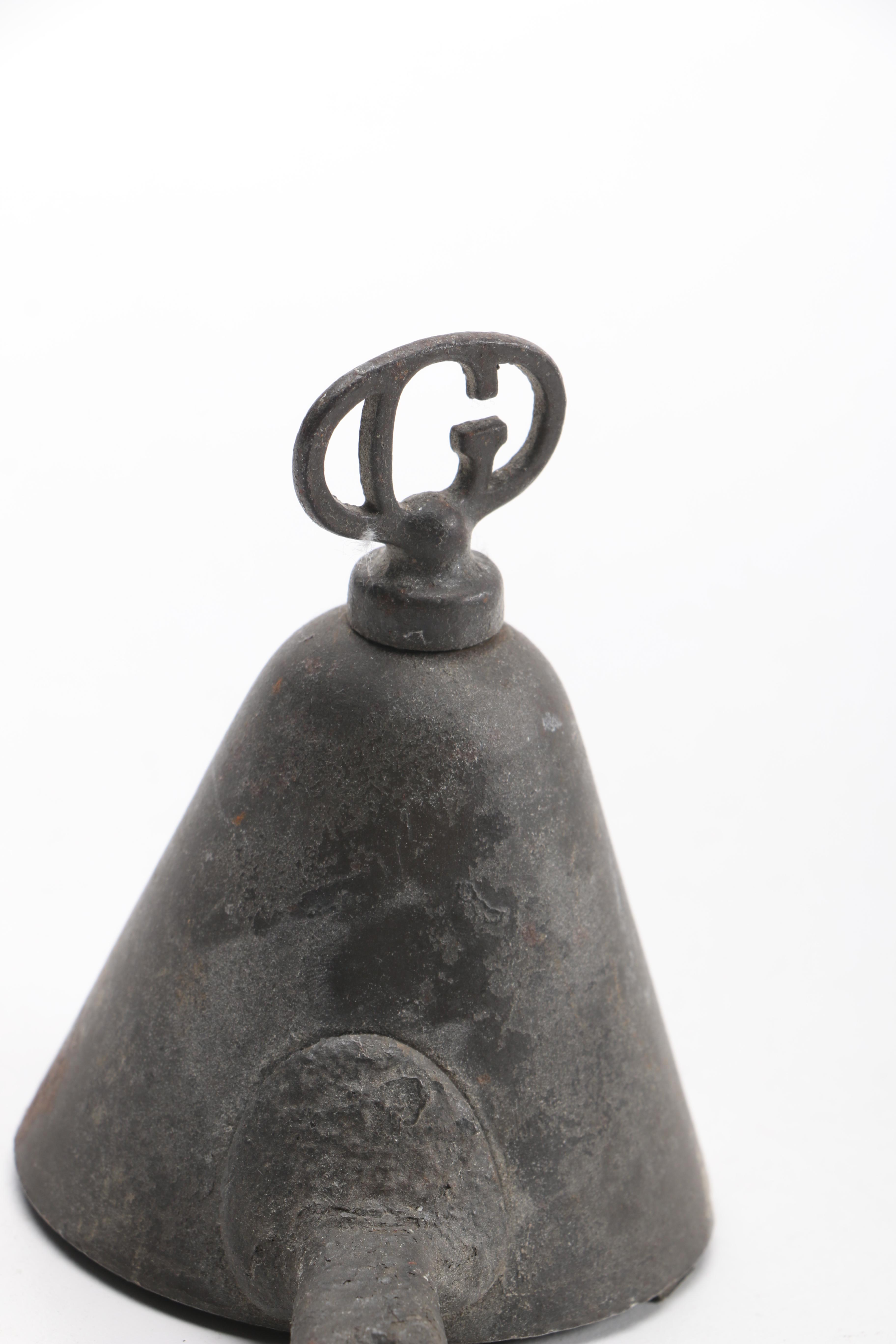 Metal Cream City Container with Scoop