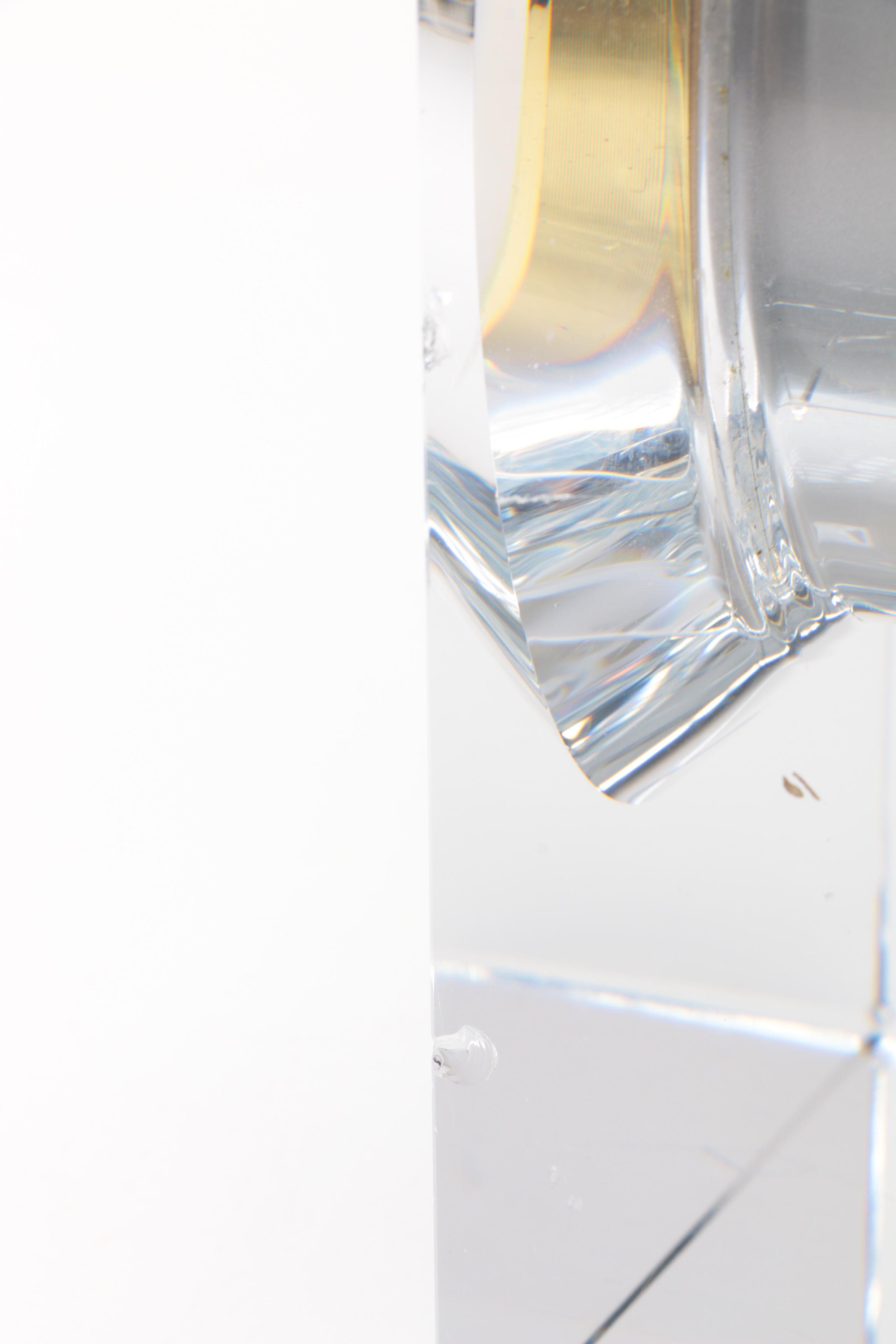 Hoya Crystal Mantel Clock