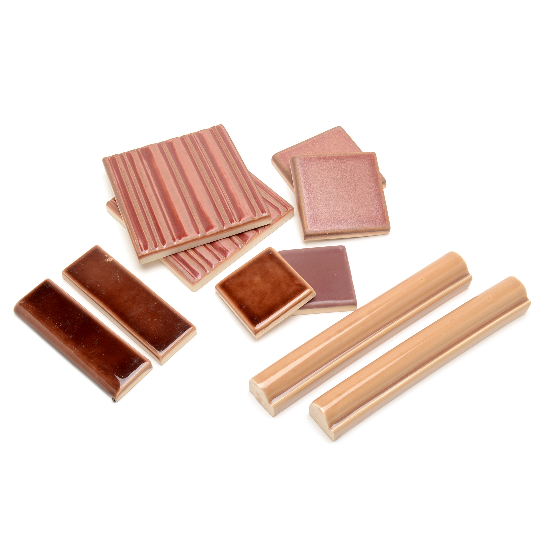 Collection of Rookwood Pottery Architectural Tiles and Moldings