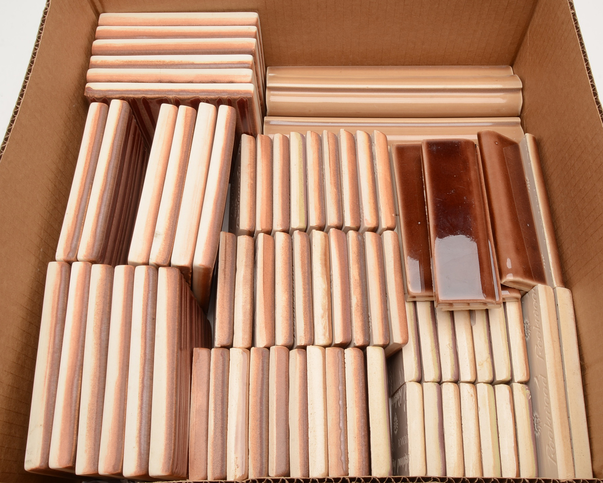 Collection of Rookwood Pottery Architectural Tiles and Moldings