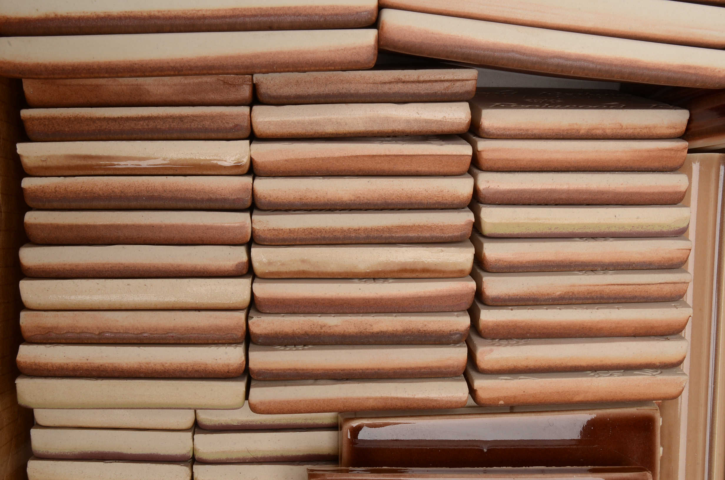 Collection of Rookwood Pottery Architectural Tiles and Moldings