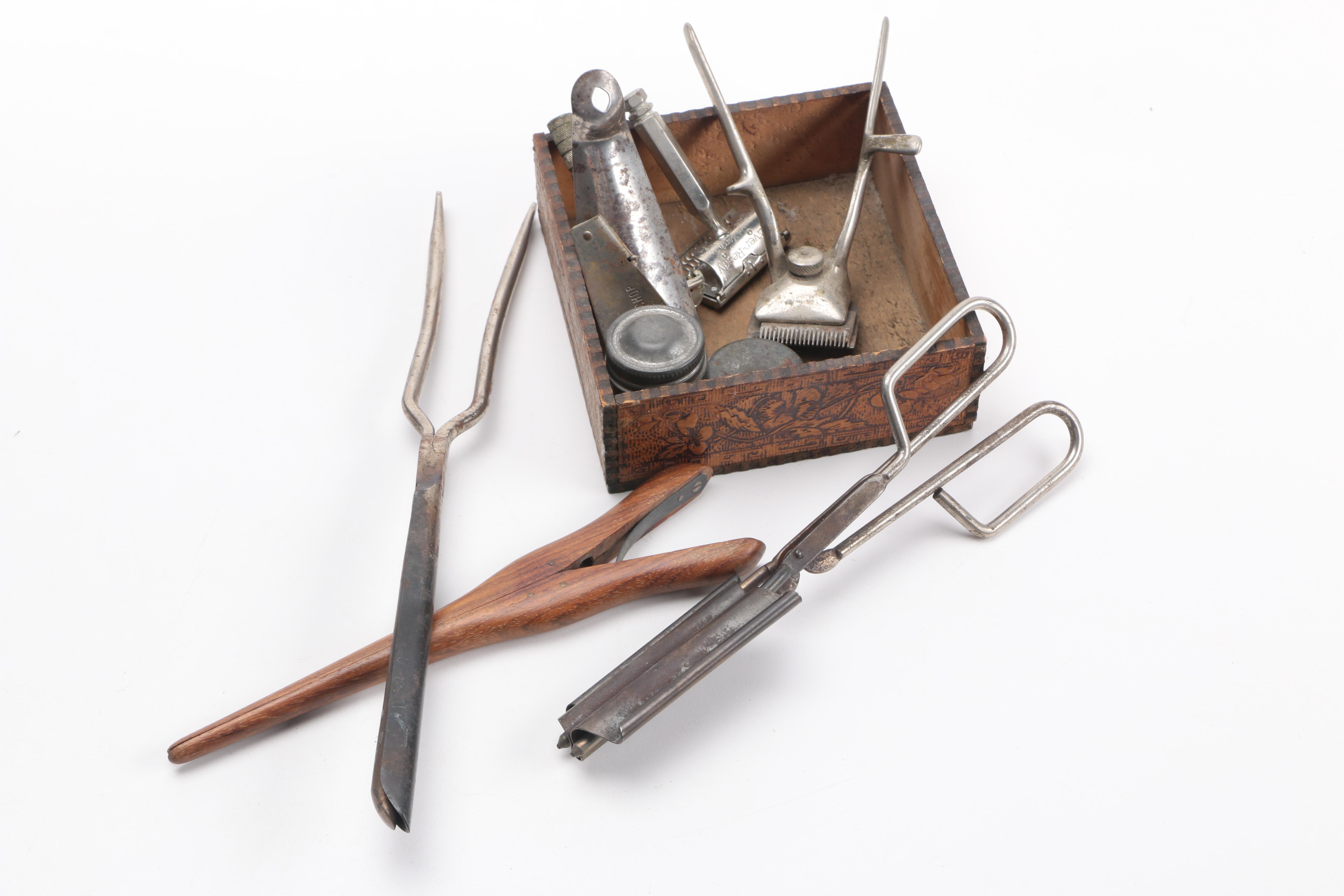 Vintage Vanity Tools