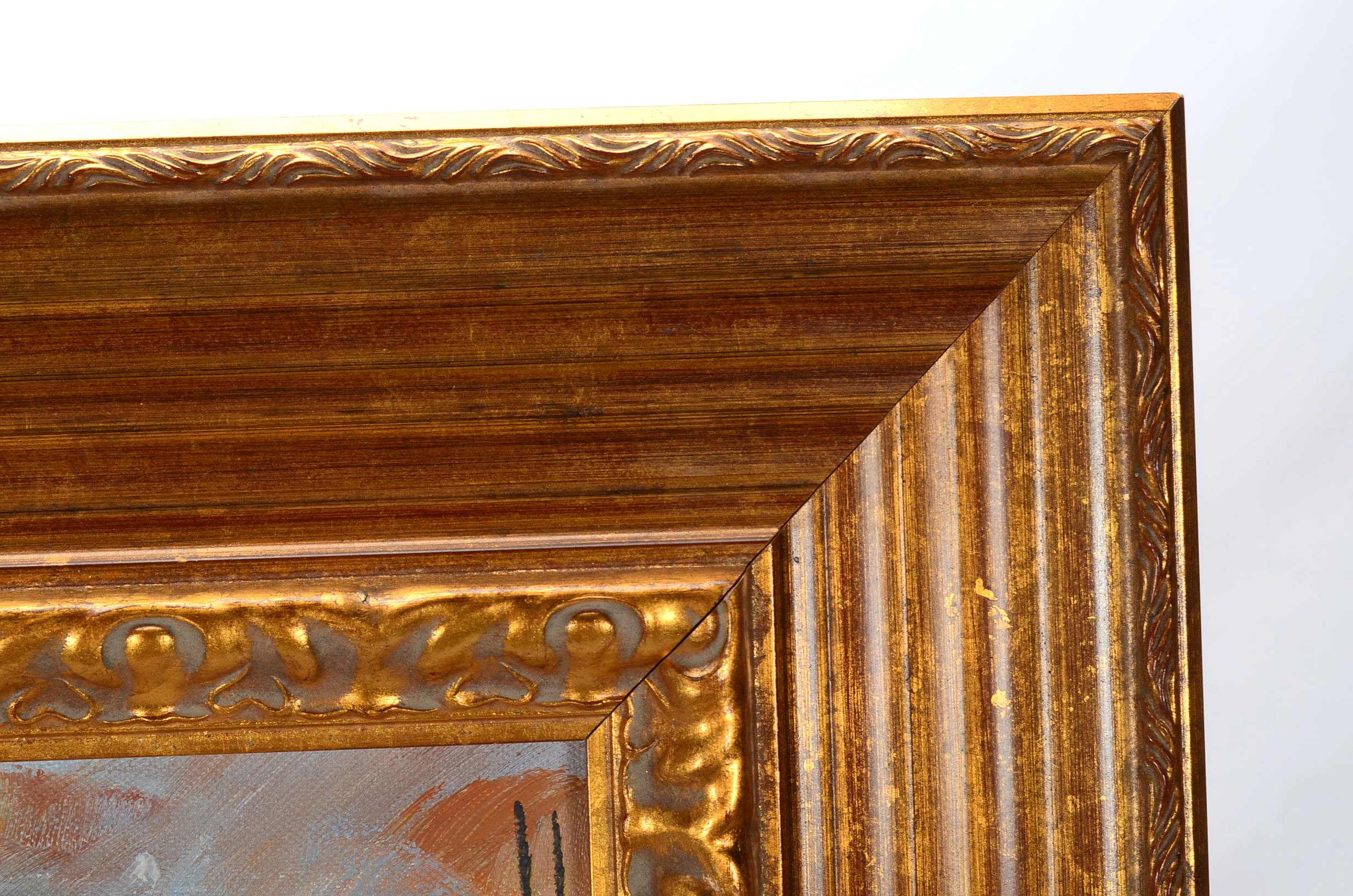 Parisian Oil on Canvas