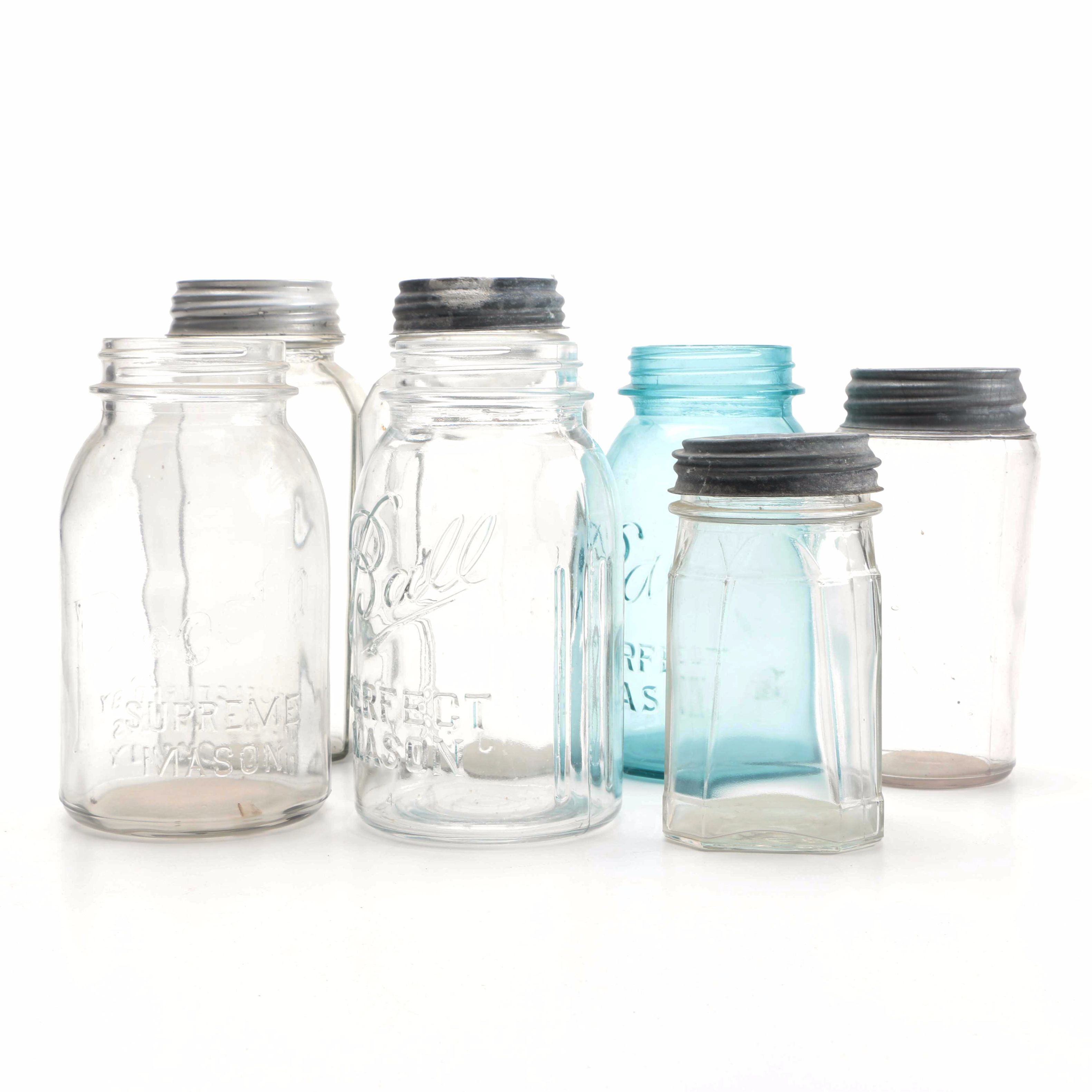 Vintage Glass Jars