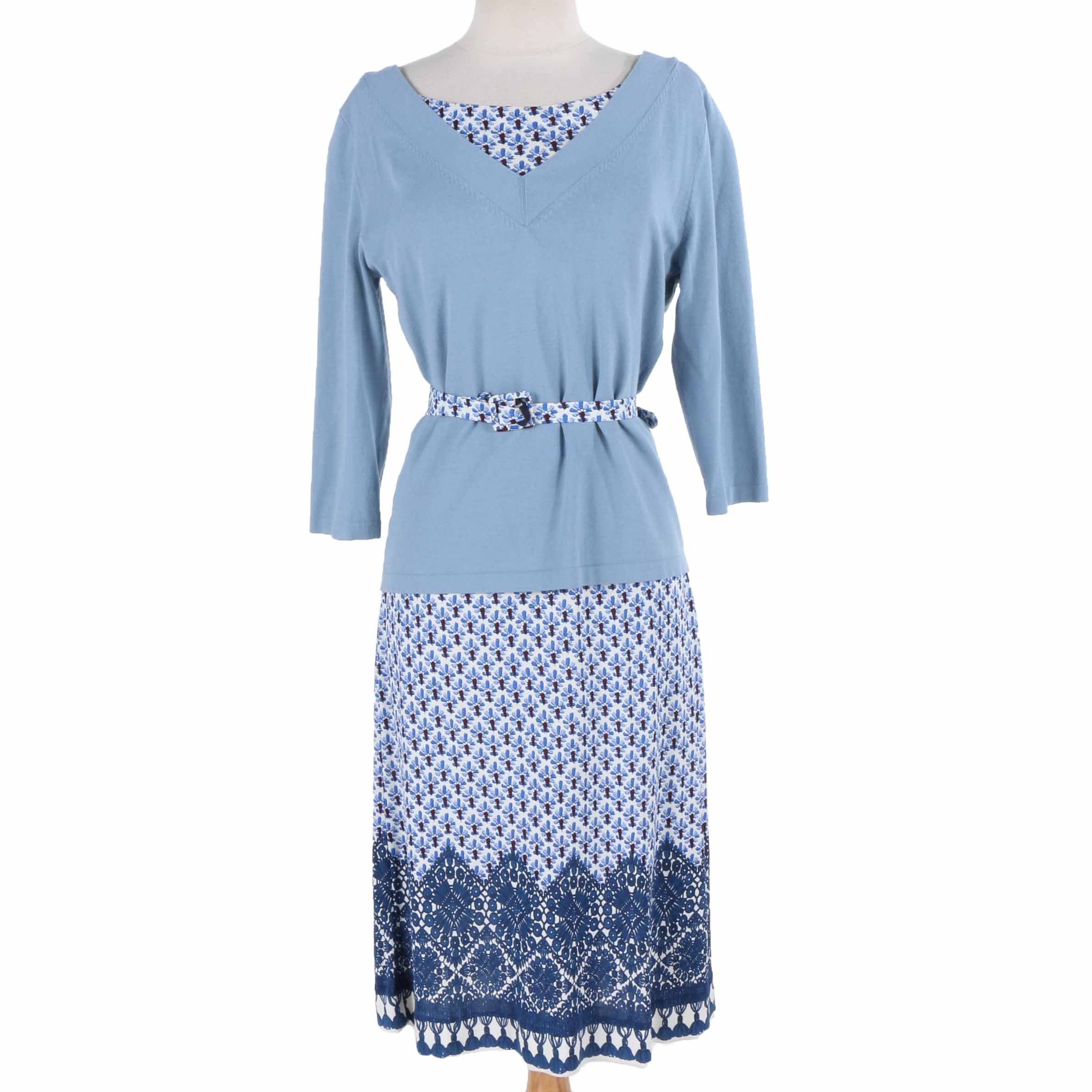 Tory Burch Dress and Lafayette 148 Shirt
