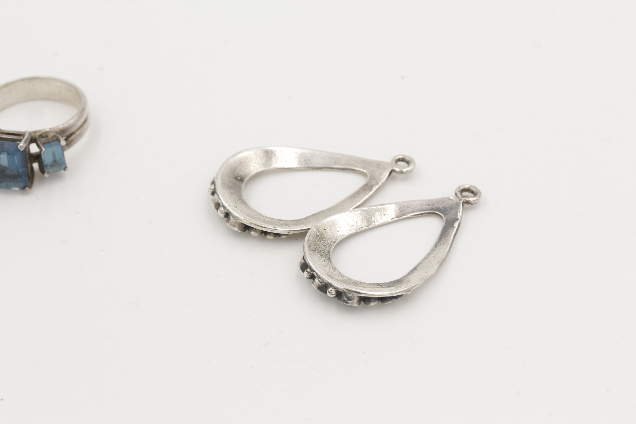 Sterling Silver Blue Gemstone Jewelry